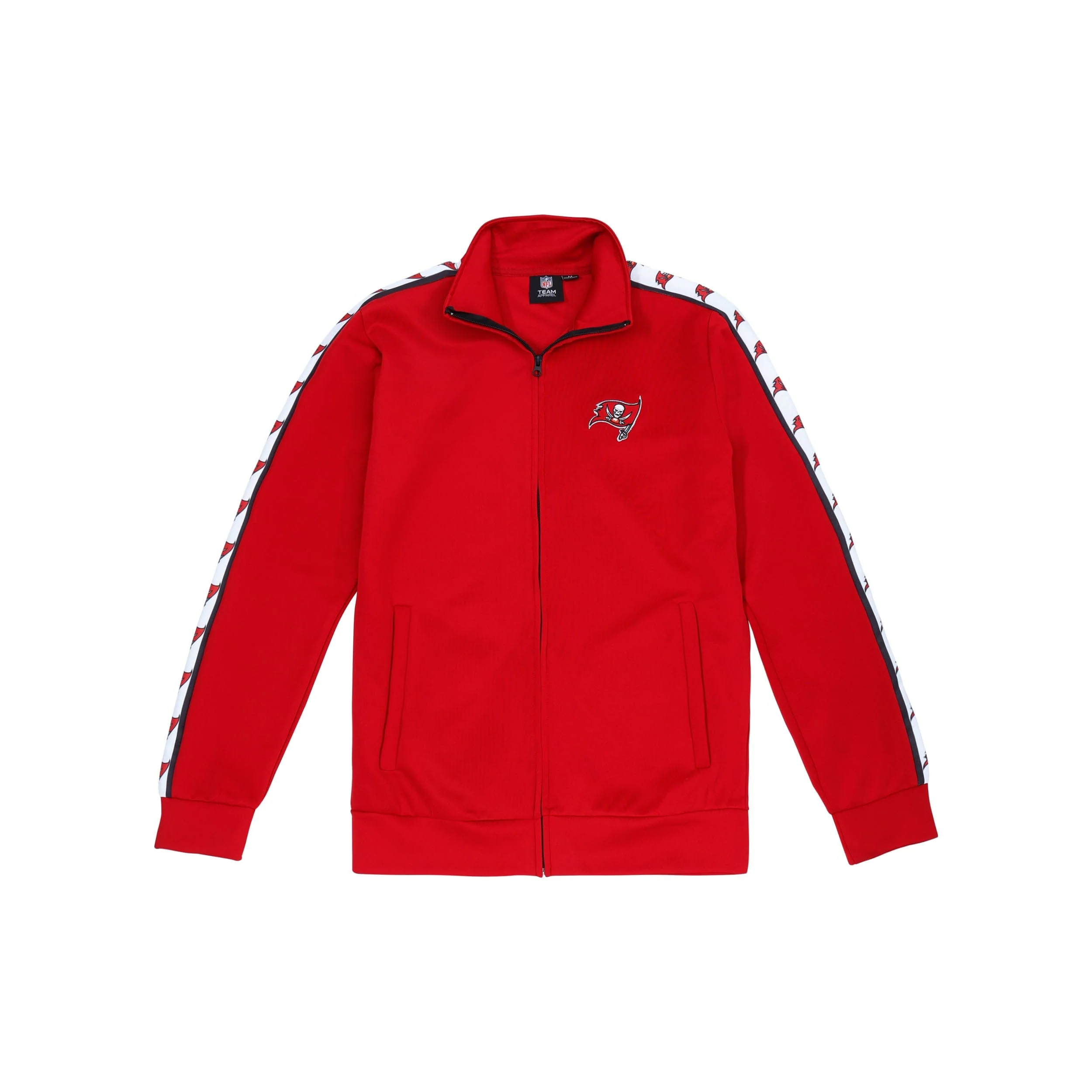 Tampa Bay Buccaneers NFL Mens Stripe Logo Track Jacket - Image 6
