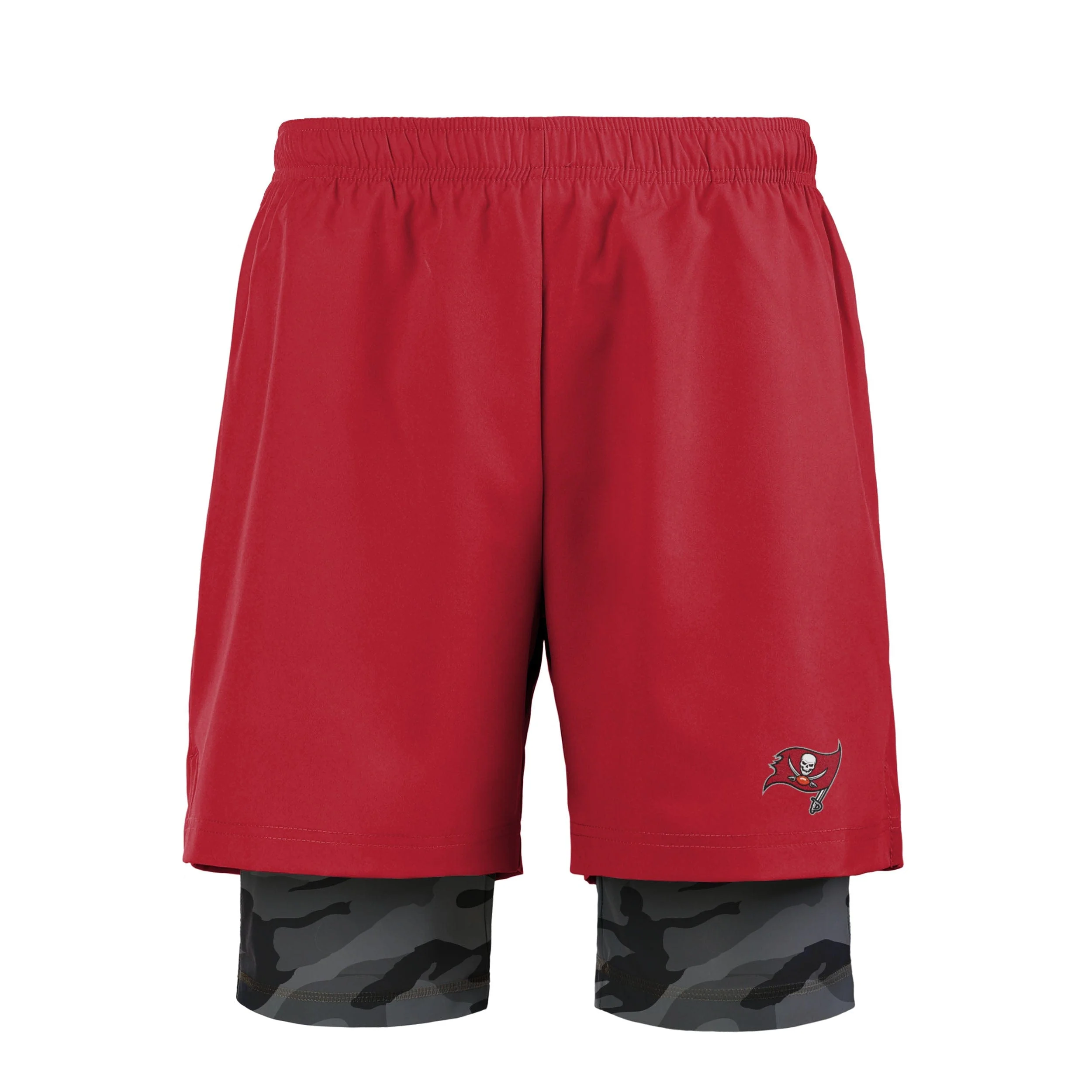 Tampa Bay Buccaneers NFL Mens Team Color Camo Liner Shorts