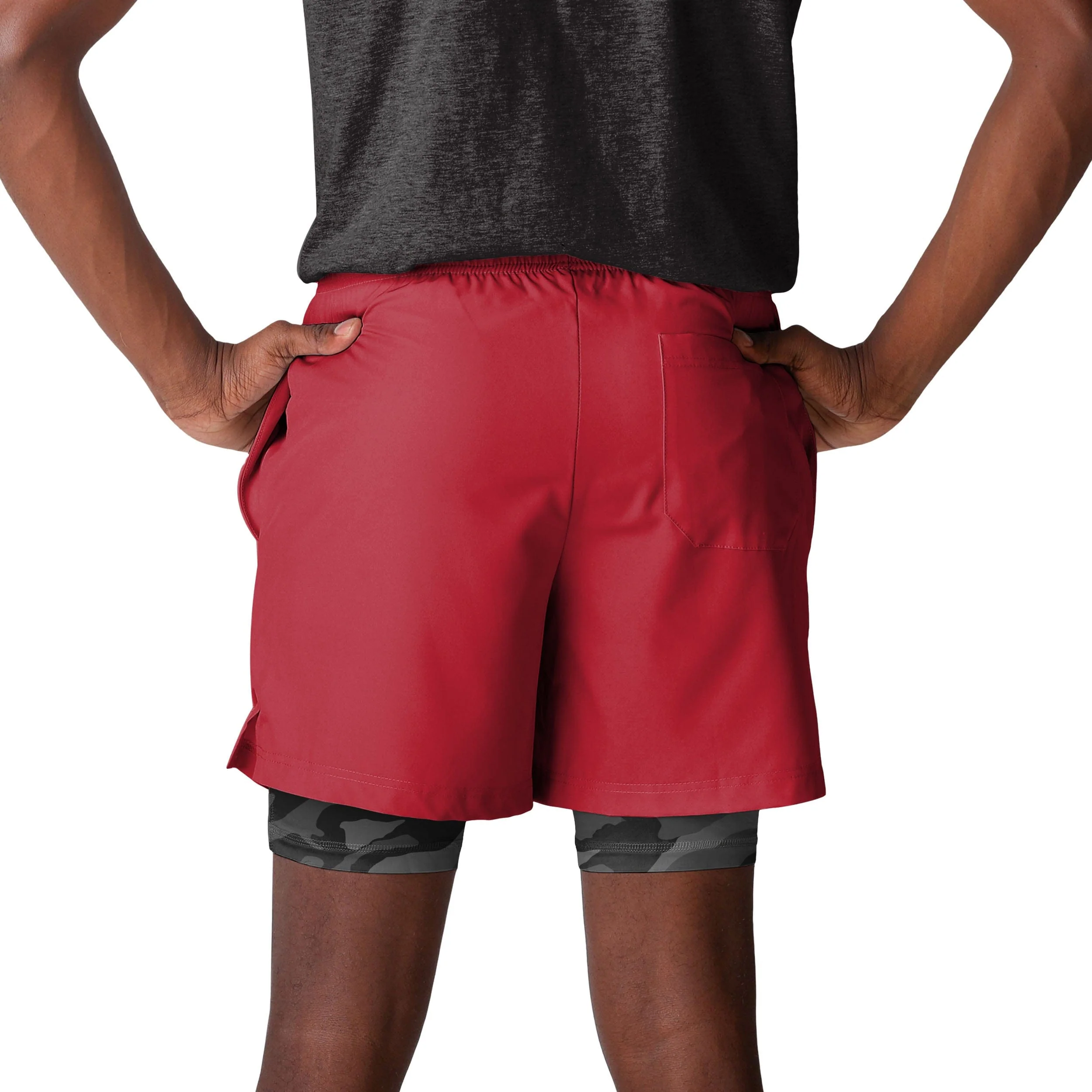 Tampa Bay Buccaneers NFL Mens Team Color Camo Liner Shorts - Image 3