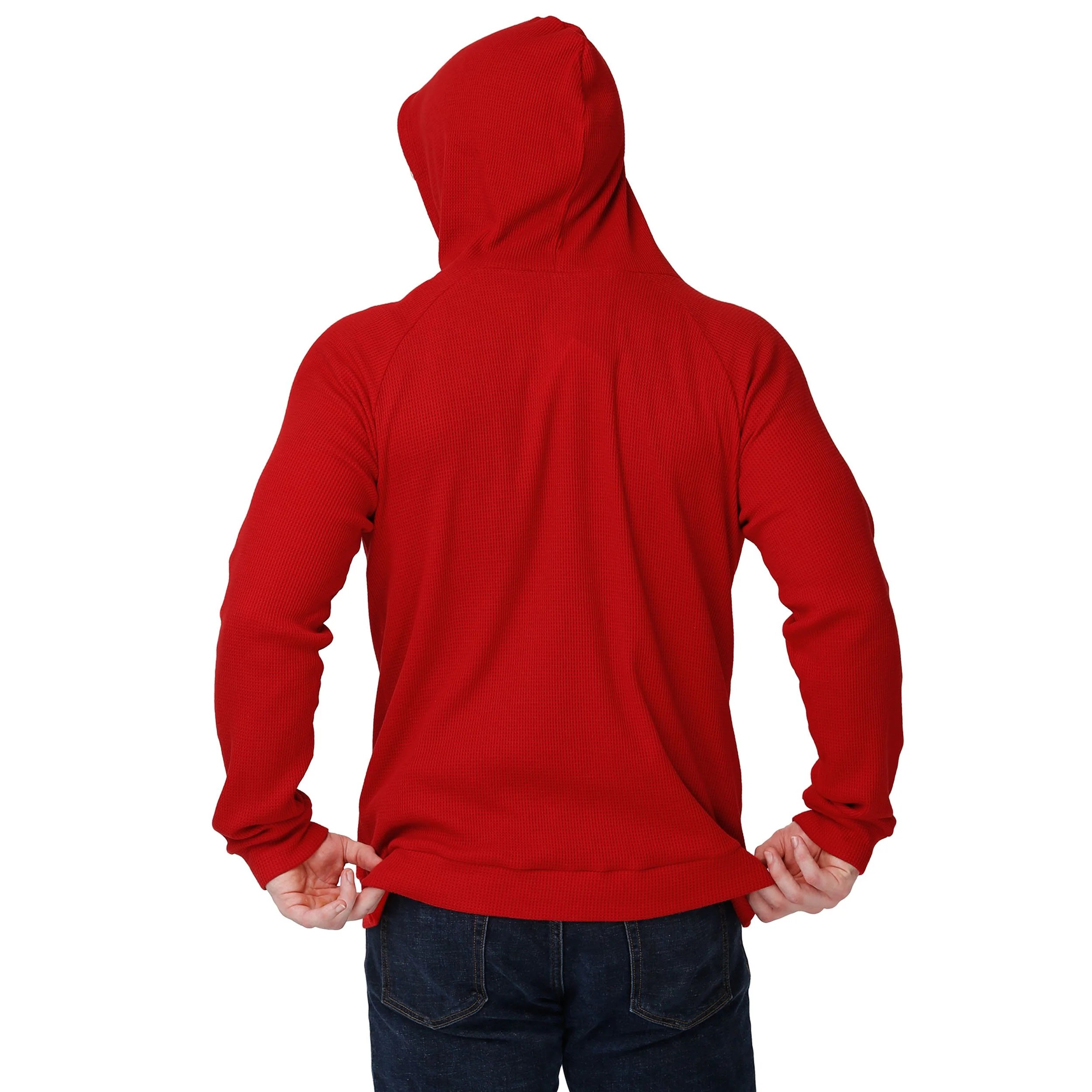 Tampa Bay Buccaneers NFL Mens Team Color Waffle Hoodie - Image 2