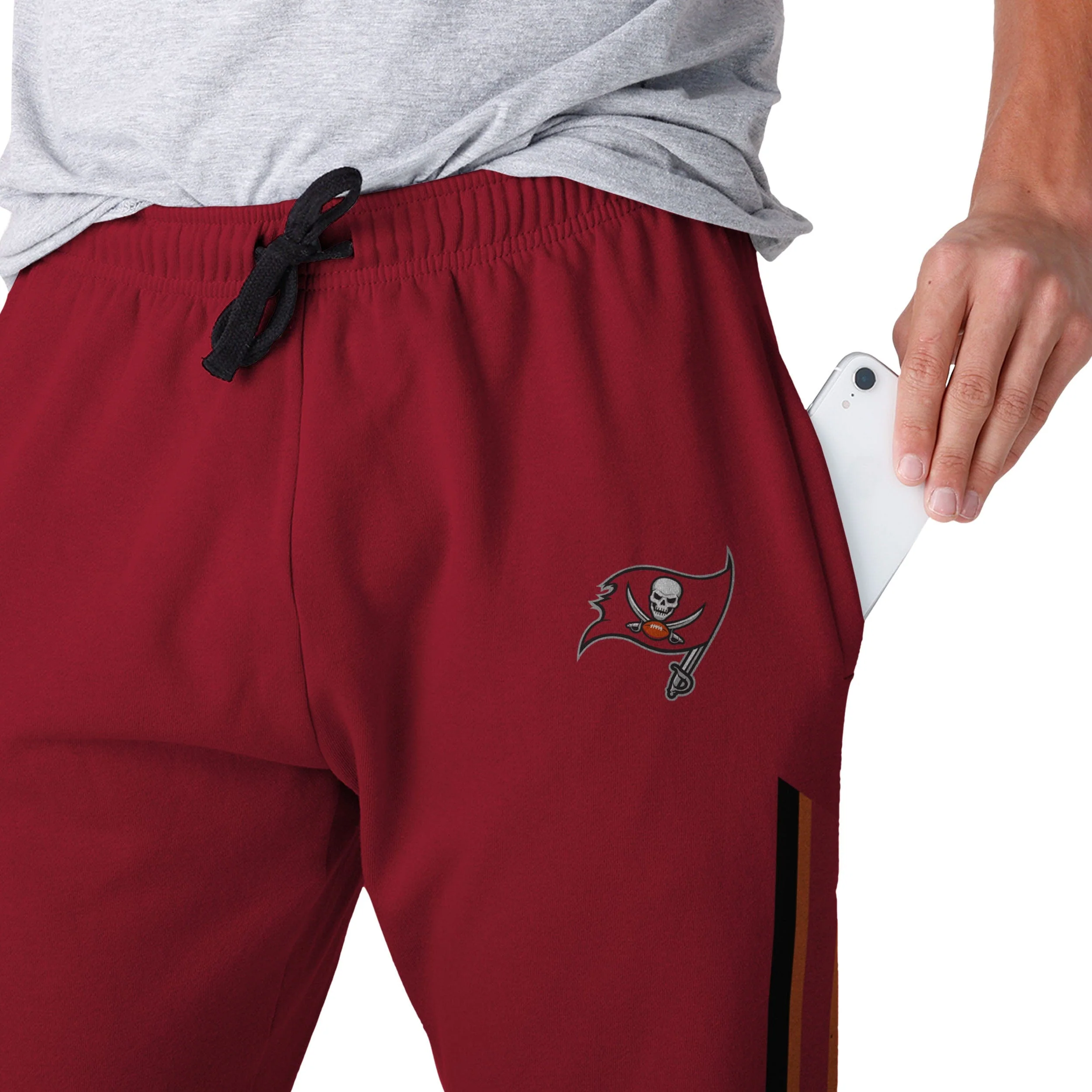Tampa Bay Buccaneers NFL Mens Team Stripe Joggers - Image 4