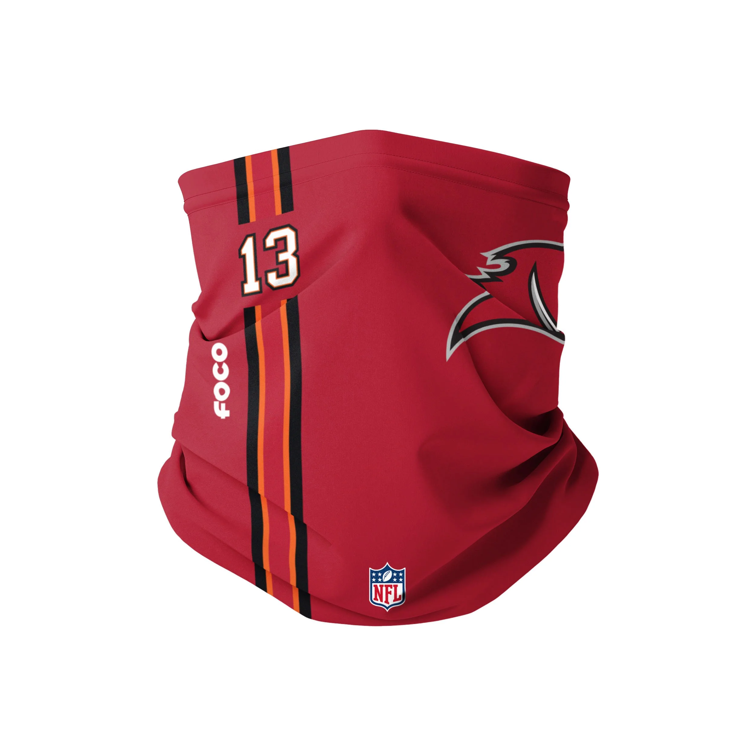 Tampa Bay Buccaneers NFL Mike Evans On-Field Sideline Logo Gaiter Scarf
