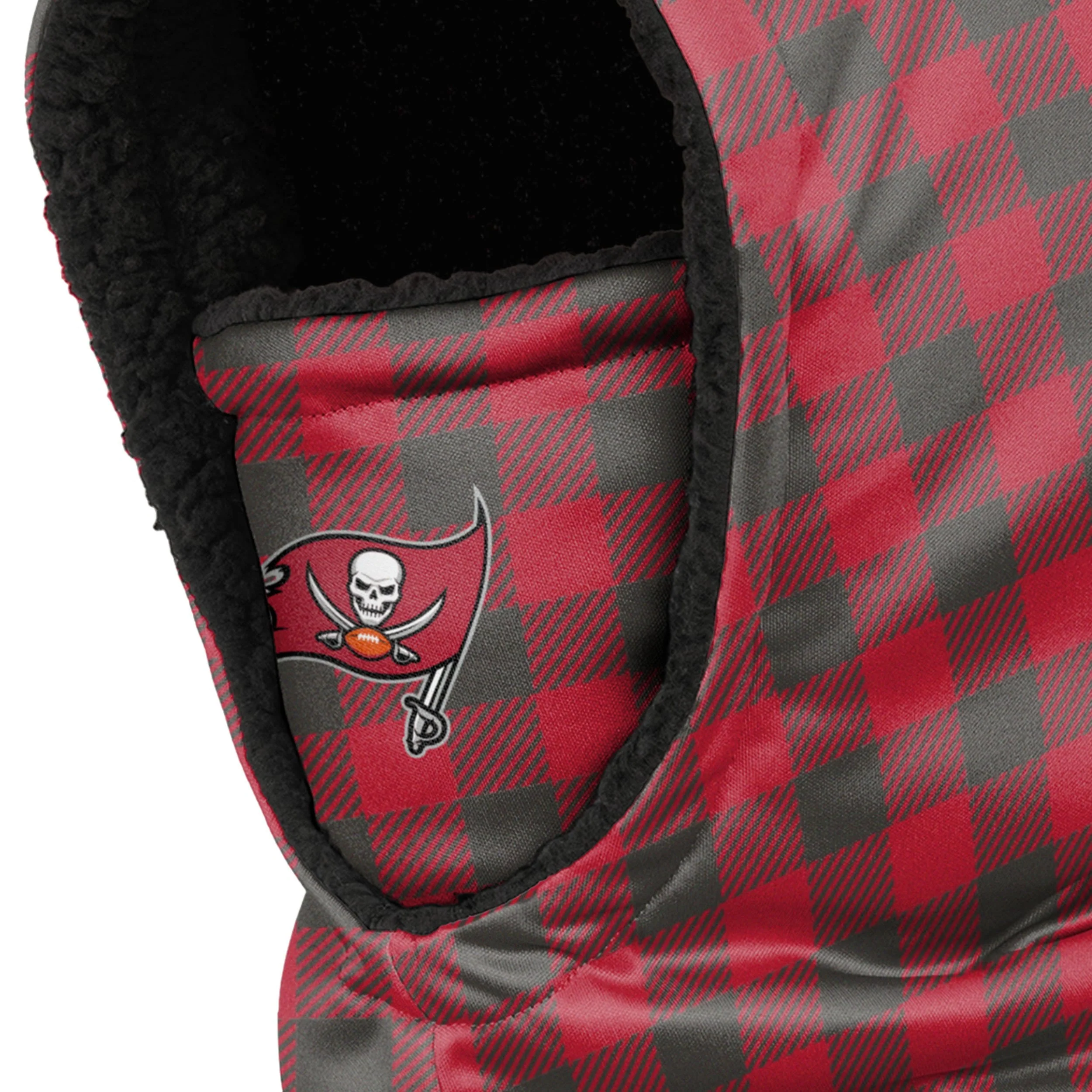 Tampa Bay Buccaneers NFL Plaid Hooded Gaiter - Image 3