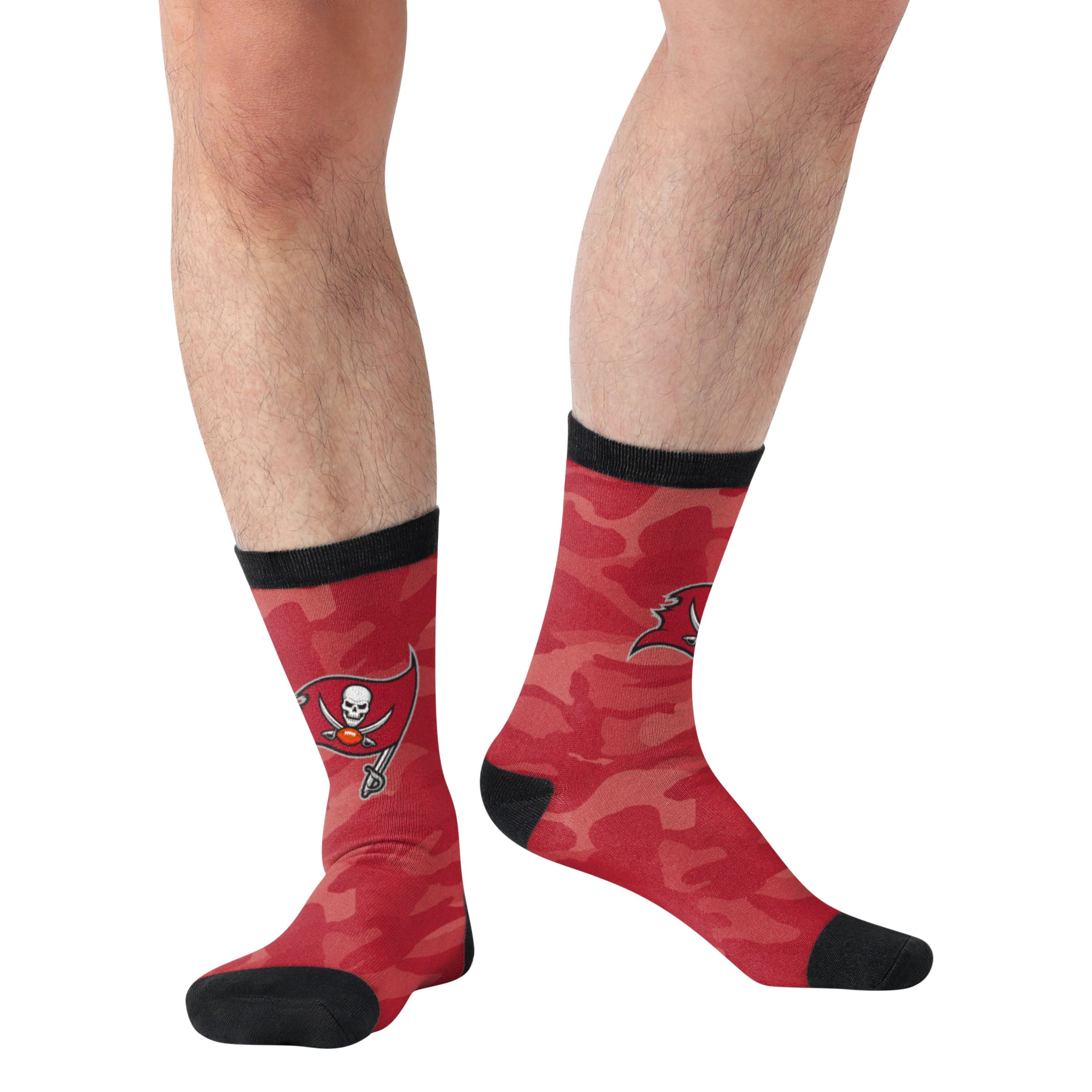 Tampa Bay Buccaneers NFL Printed Camo Socks - Image 3