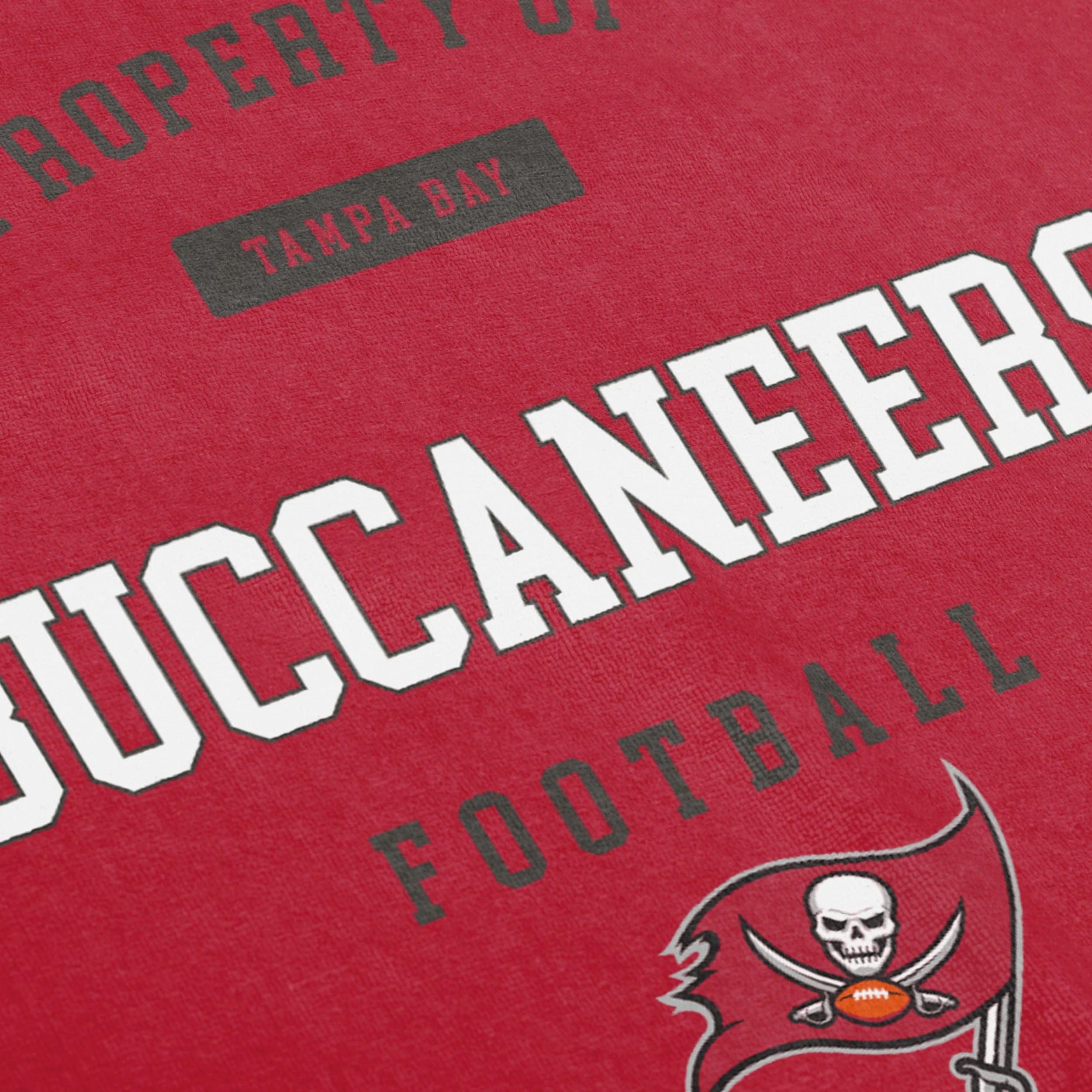 Tampa Bay Buccaneers NFL Property Of Beach Towel - Image 2