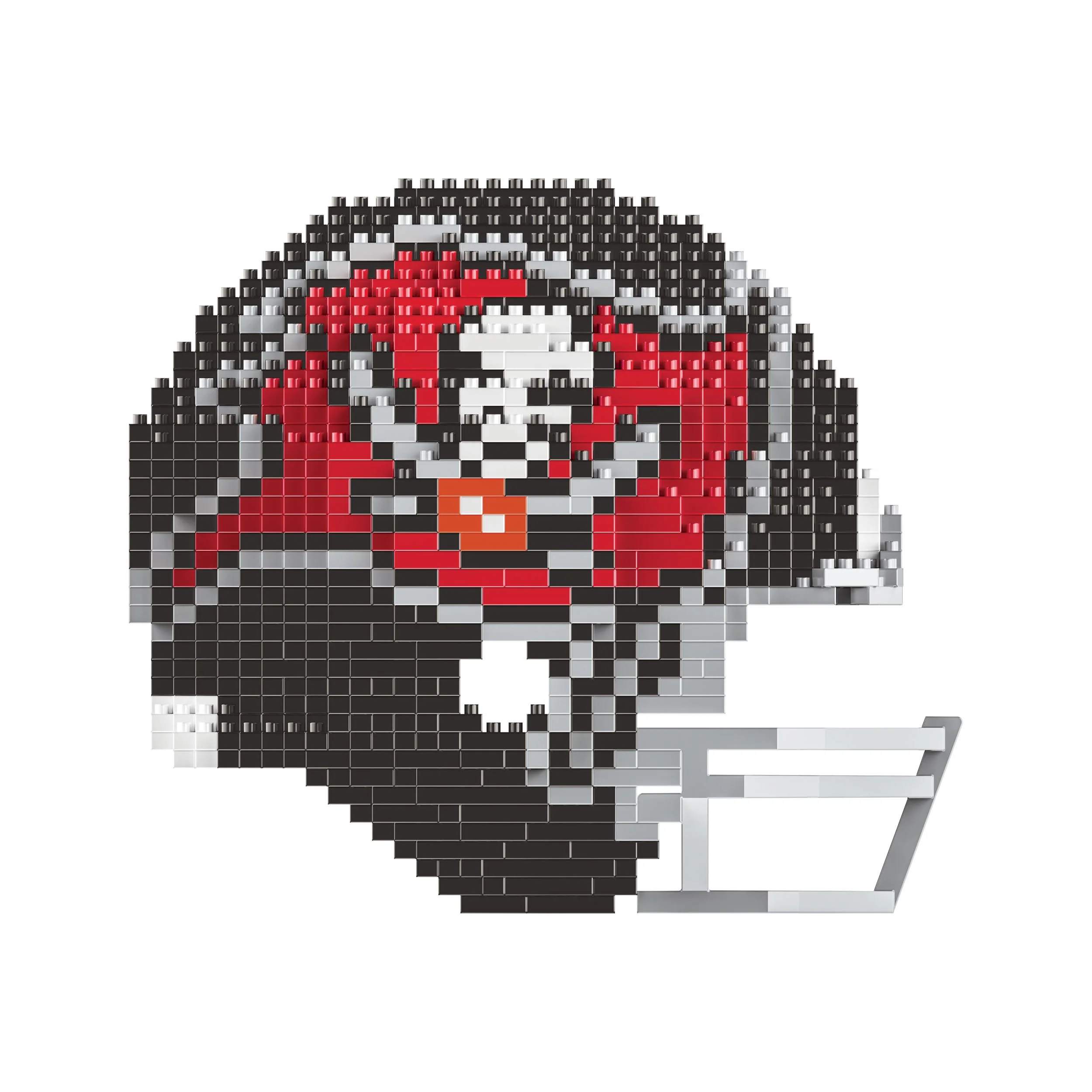 Tampa Bay Buccaneers NFL Replica BRXLZ Mini Helmet - Image 2