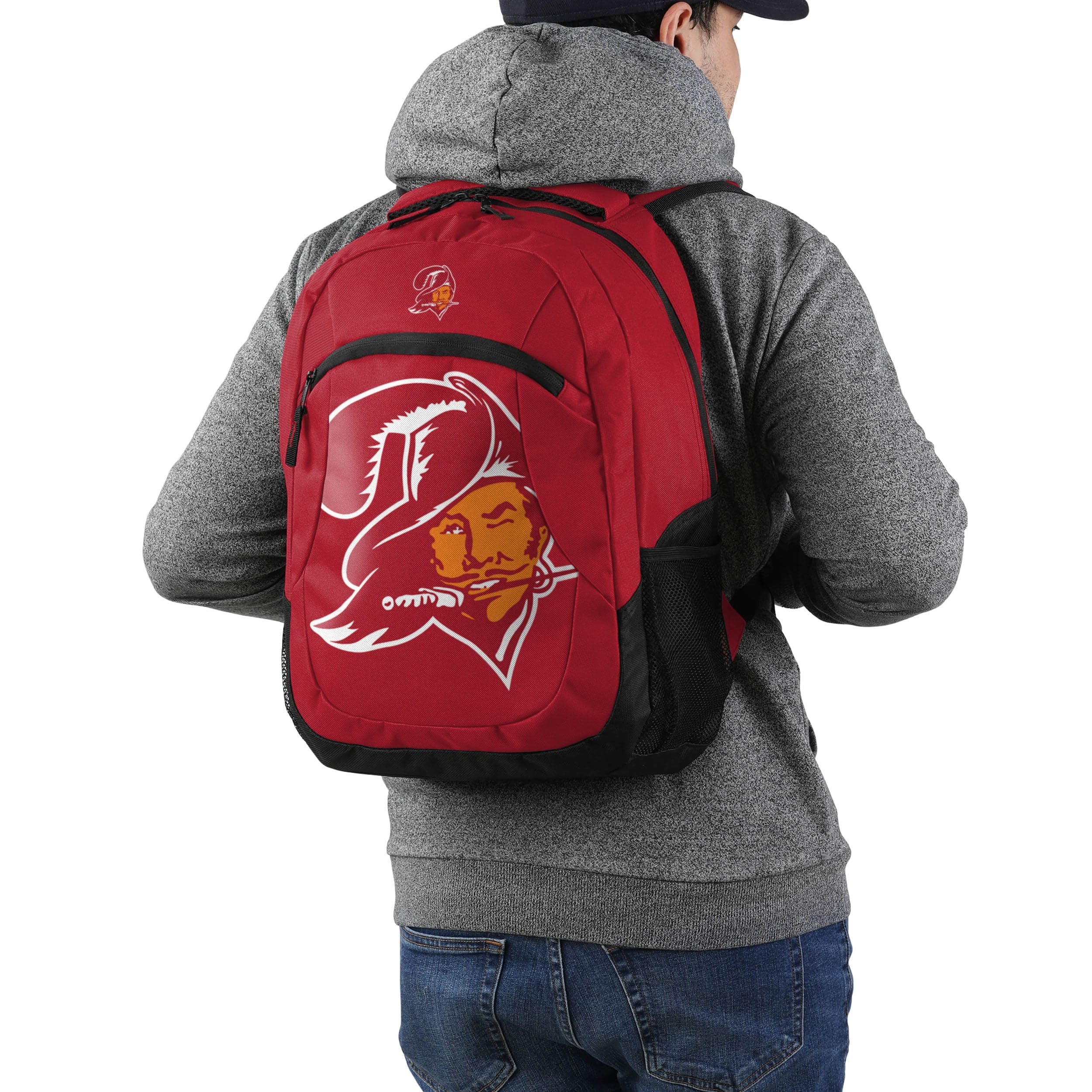 Tampa Bay Buccaneers NFL Retro Action Backpack - Image 5