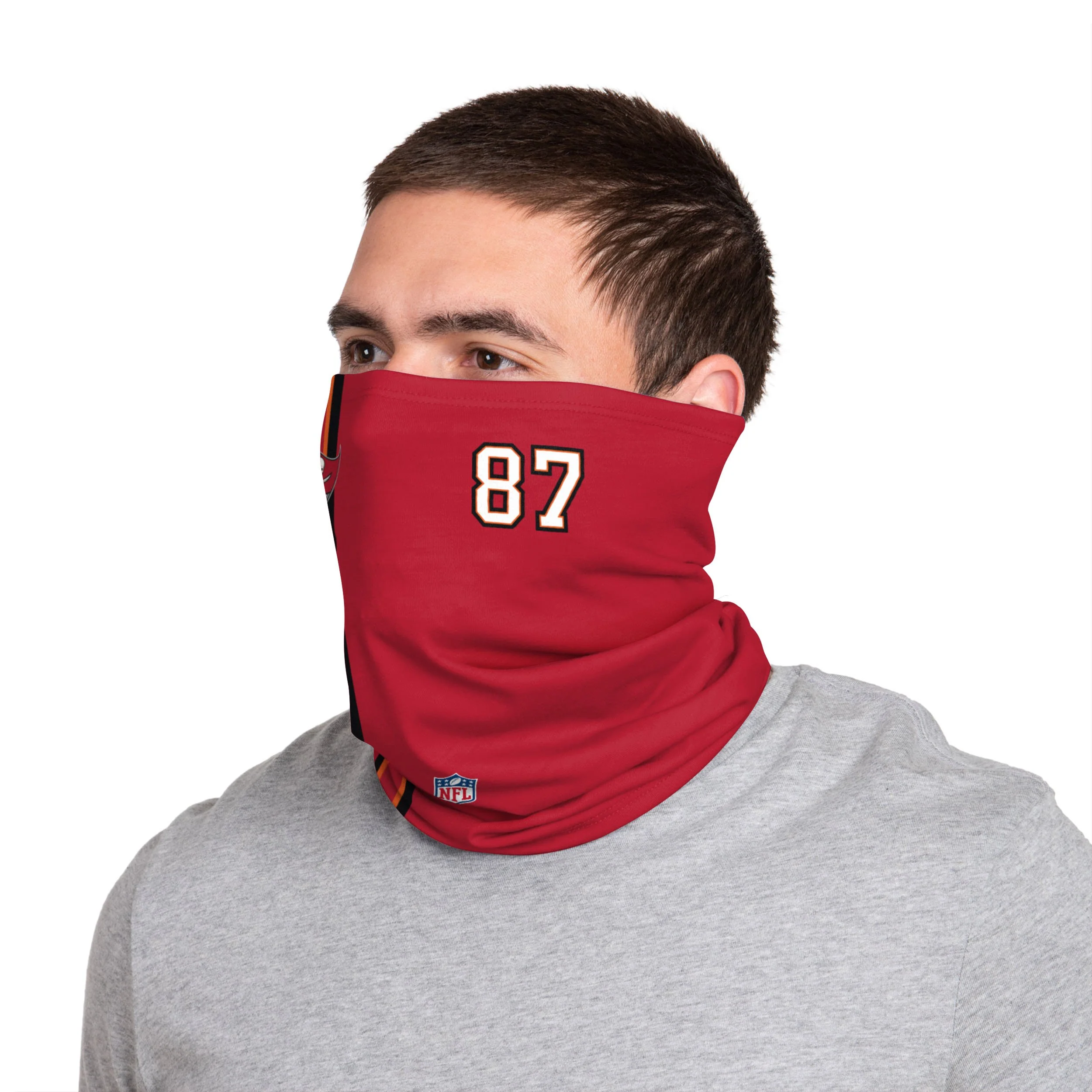 Tampa Bay Buccaneers NFL Rob Gronkowski On-Field Sideline Gaiter Scarf - Image 3