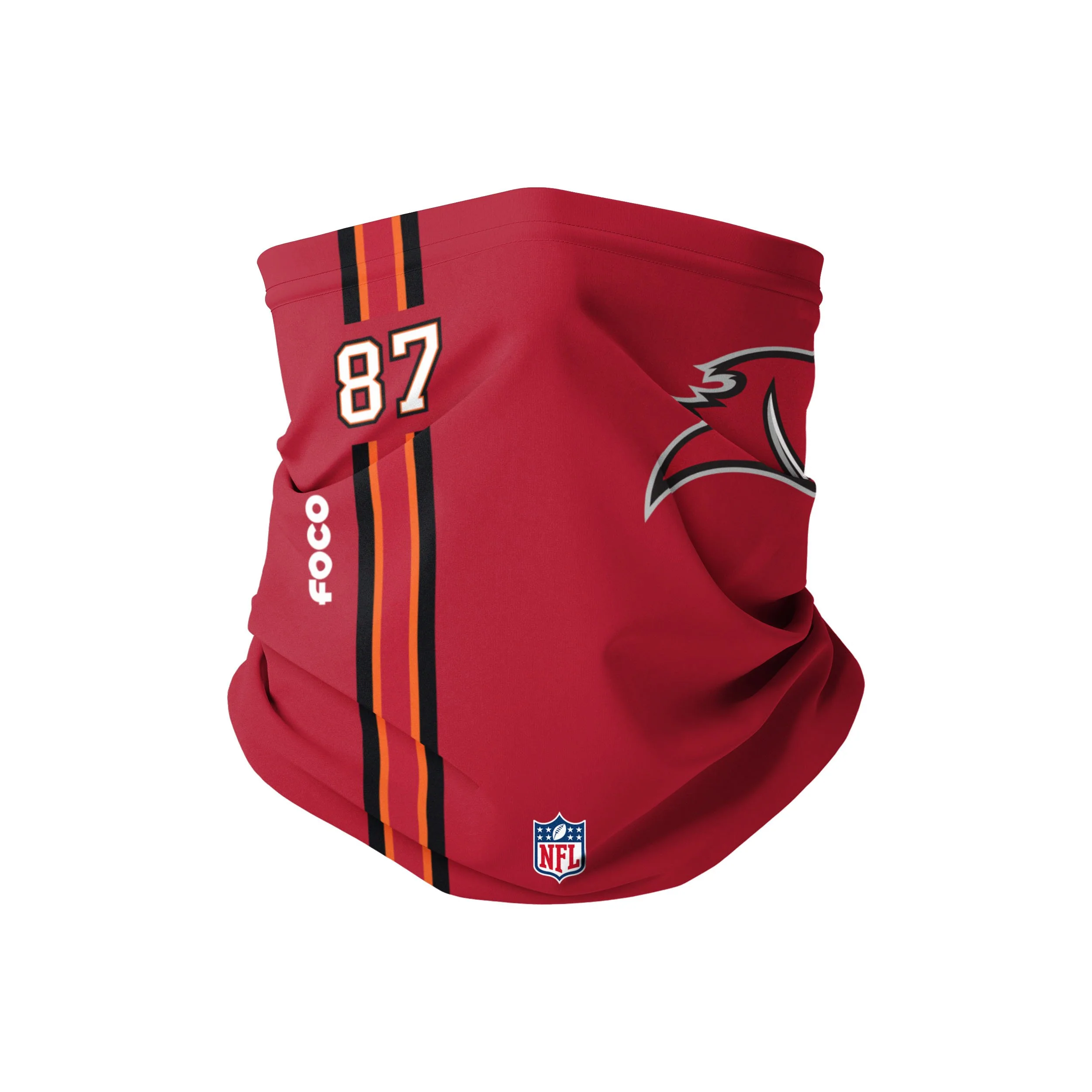 Tampa Bay Buccaneers NFL Rob Gronkowski On-Field Sideline Logo Gaiter Scarf