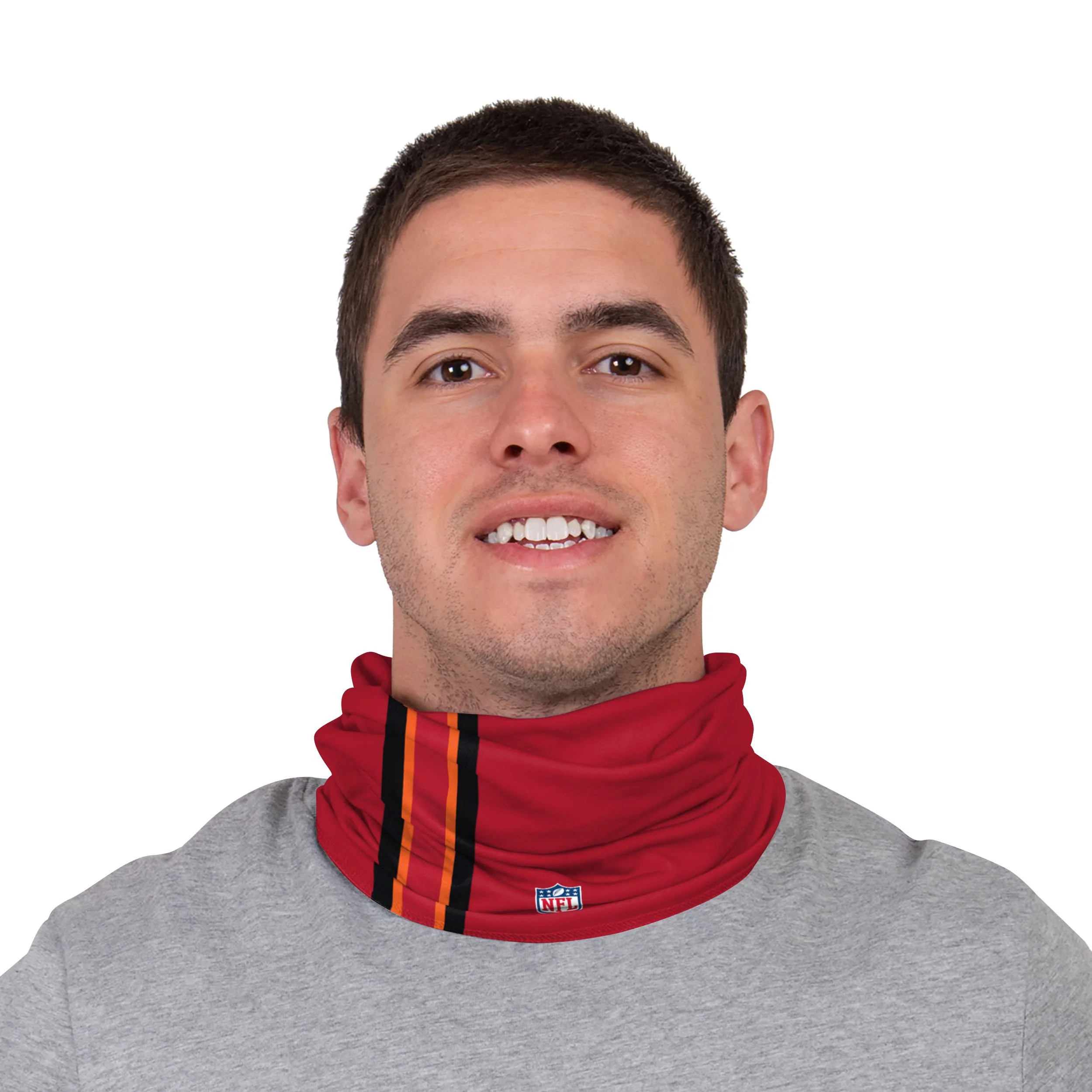 Tampa Bay Buccaneers NFL Rob Gronkowski On-Field Sideline Logo Gaiter Scarf - Image 3
