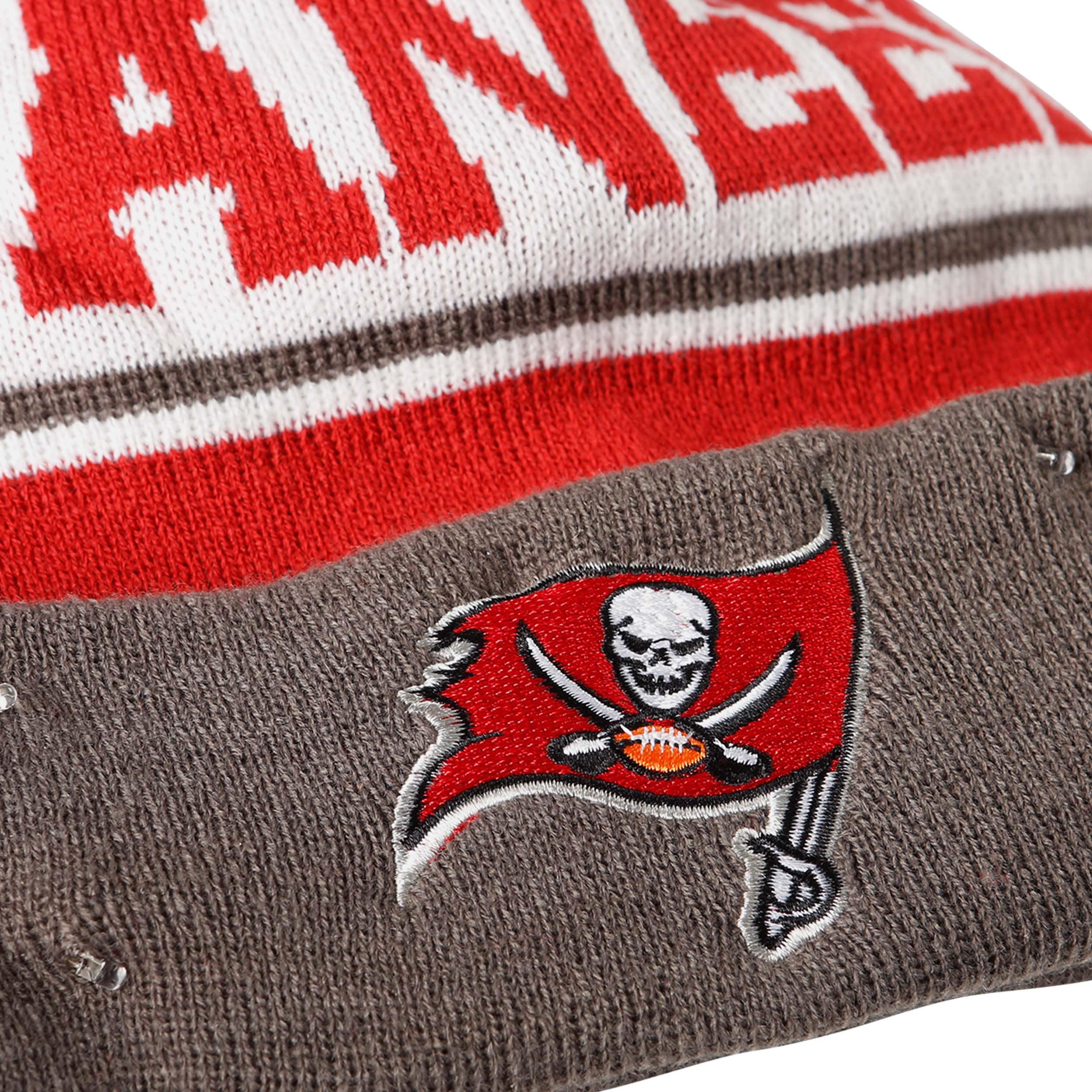 Tampa Bay Buccaneers NFL Snow Stealer Light Up Beanie - Image 3