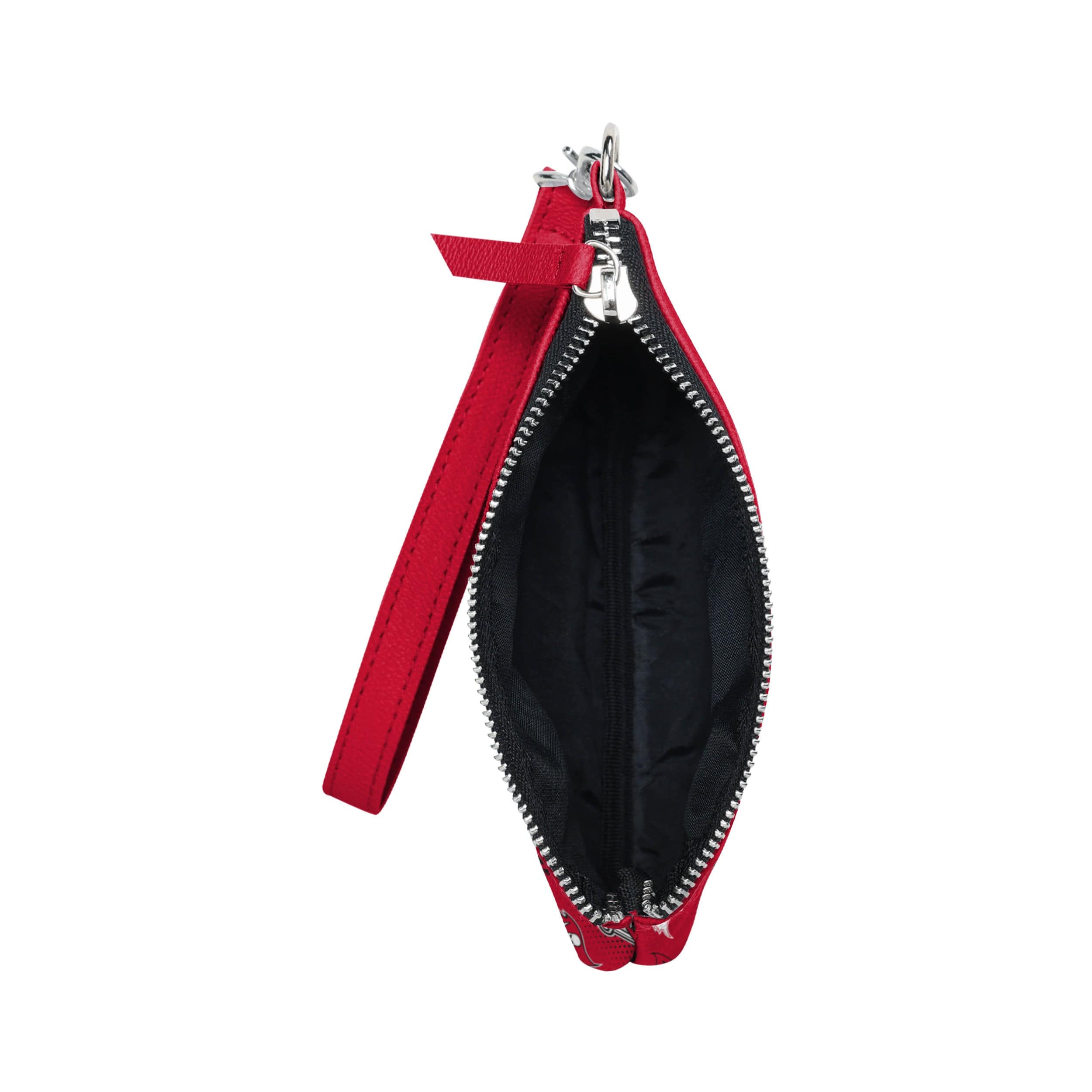 Tampa Bay Buccaneers NFL Spirited Style Printed Collection Repeat Logo Wristlet - Image 5