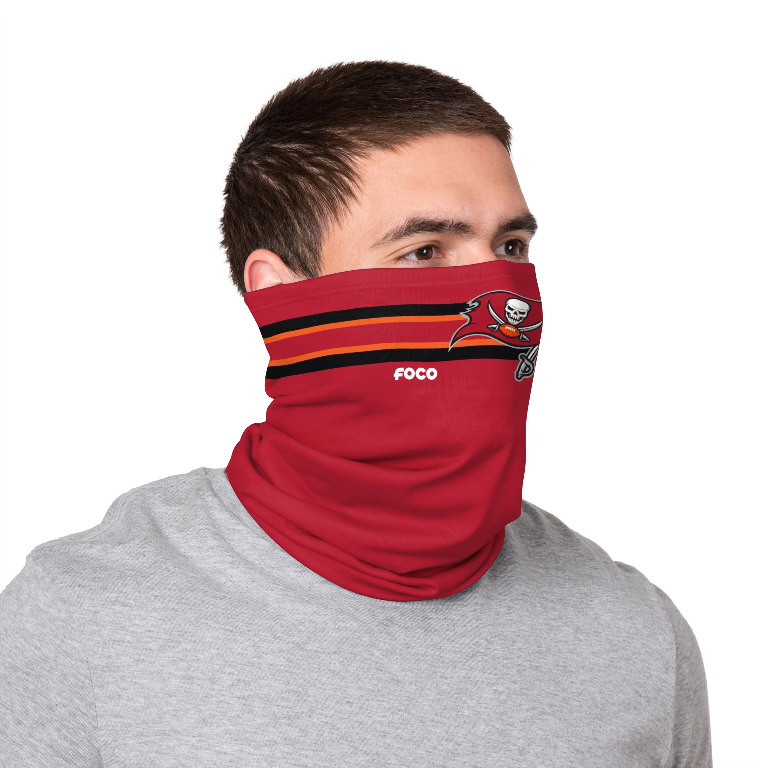 Tampa Bay Buccaneers NFL Stitched 2 Pack Gaiter Scarf - Image 3