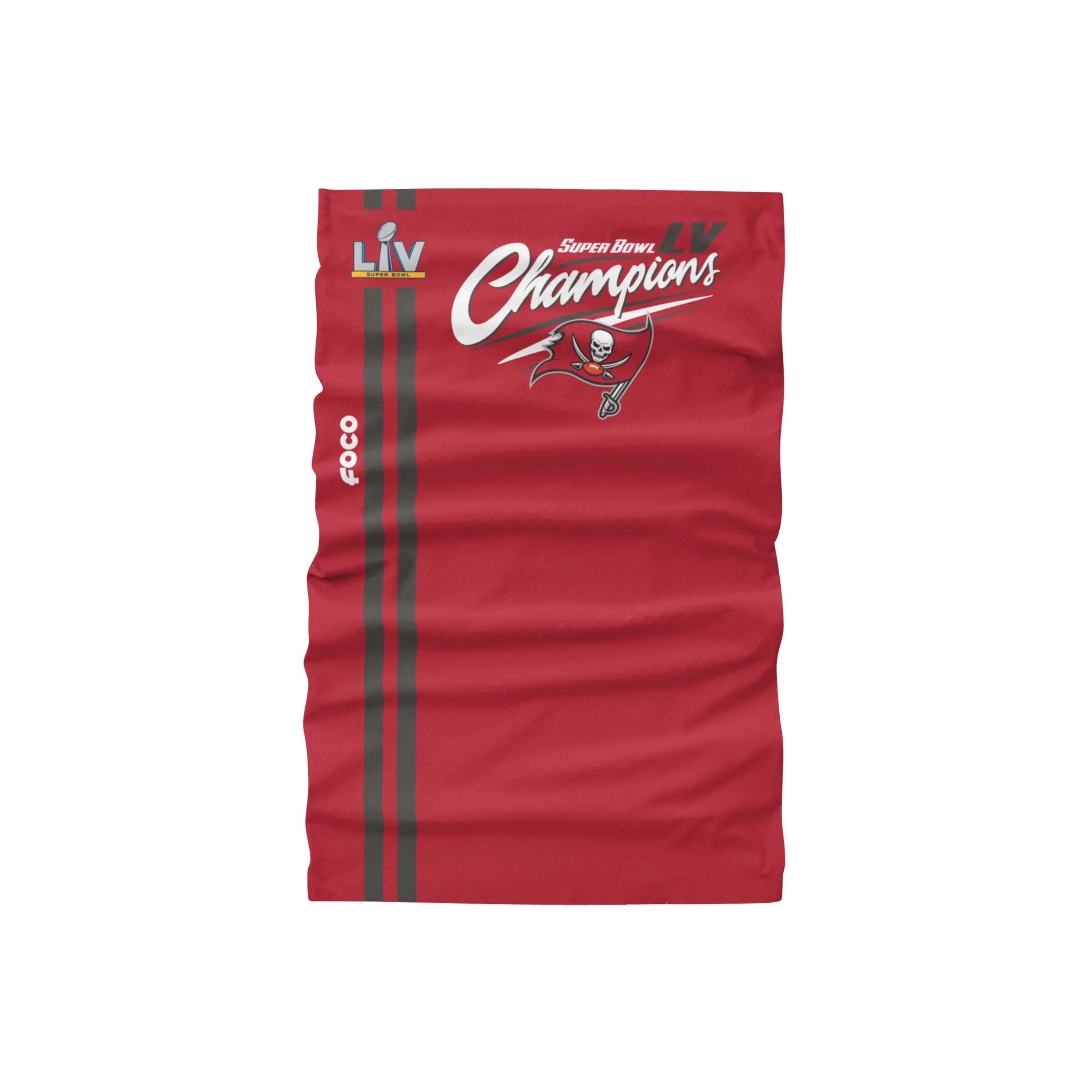 Tampa Bay Buccaneers NFL Super Bowl LV Champions Gaiter Scarf - Image 2