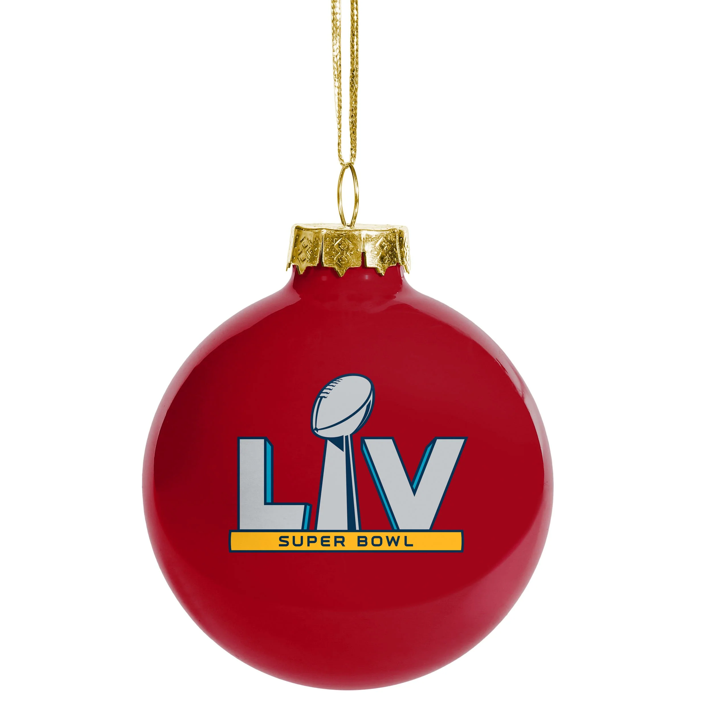 Tampa Bay Buccaneers NFL Super Bowl LV Champions Glass Ball Champion Ornament - Image 2