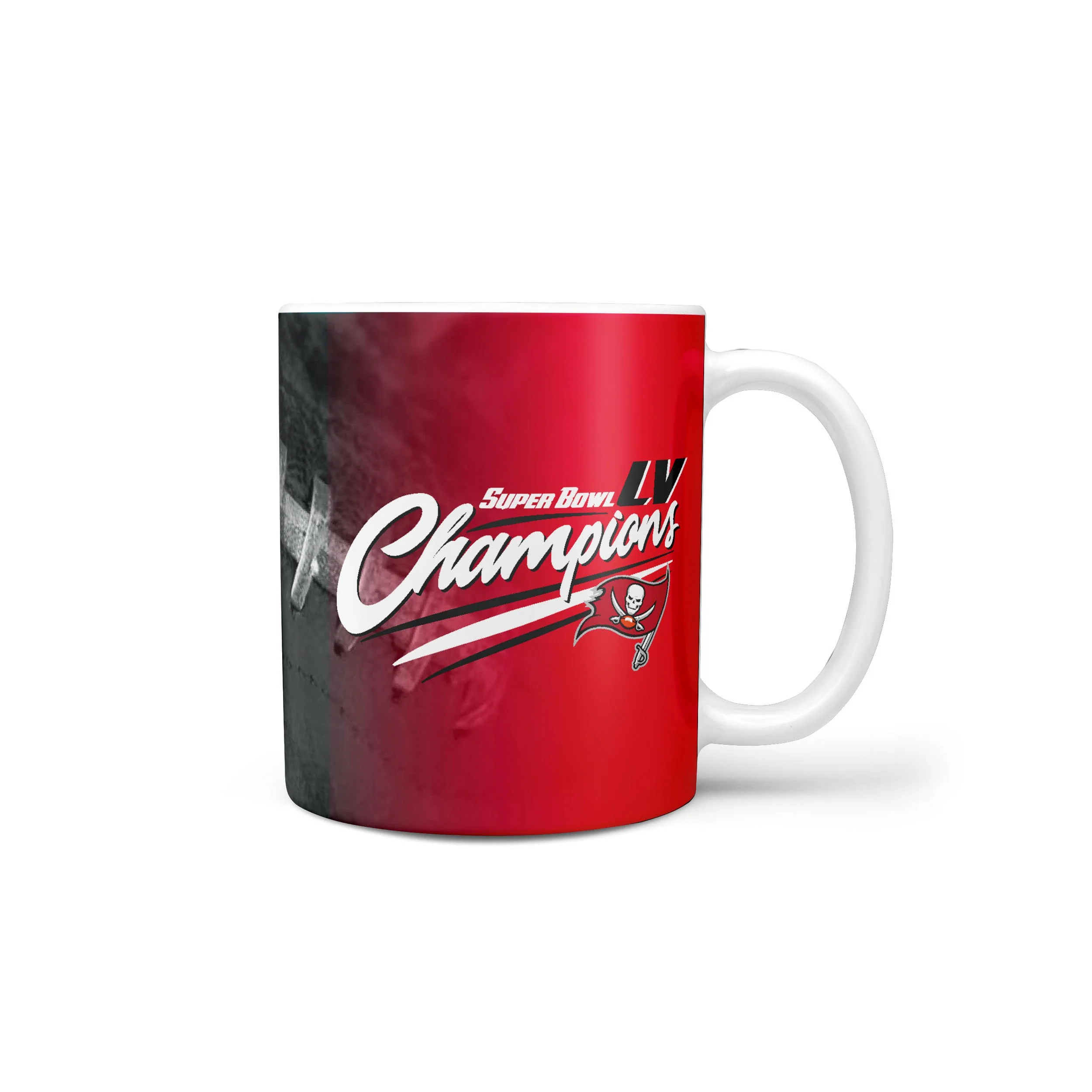 Tampa Bay Buccaneers NFL Super Bowl LV Champions Photo Mug - Image 2