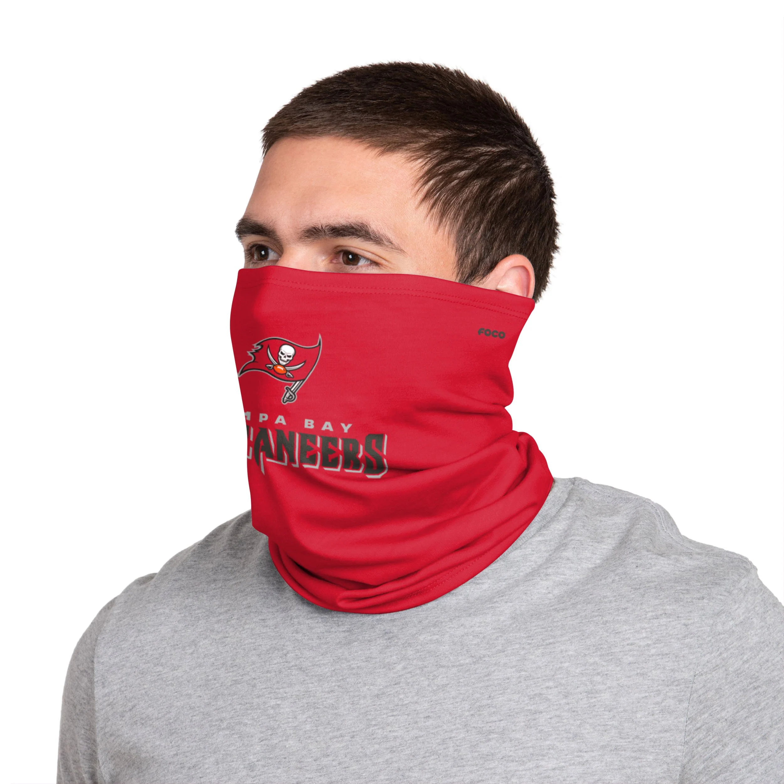 Tampa Bay Buccaneers NFL Team Logo Stitched Gaiter Scarf - Image 4