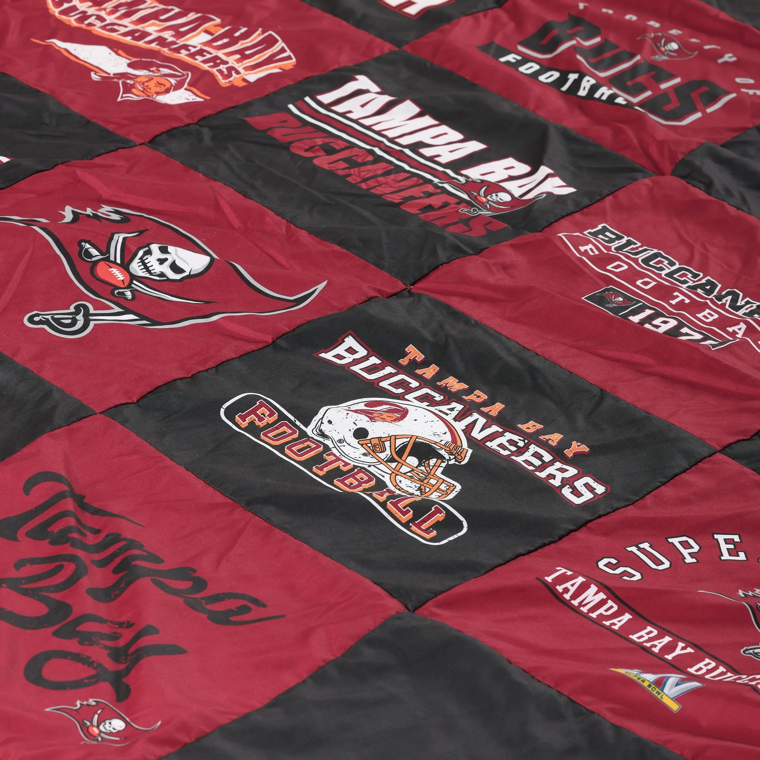 Tampa Bay Buccaneers NFL Team Pride Patches Quilt - Image 5