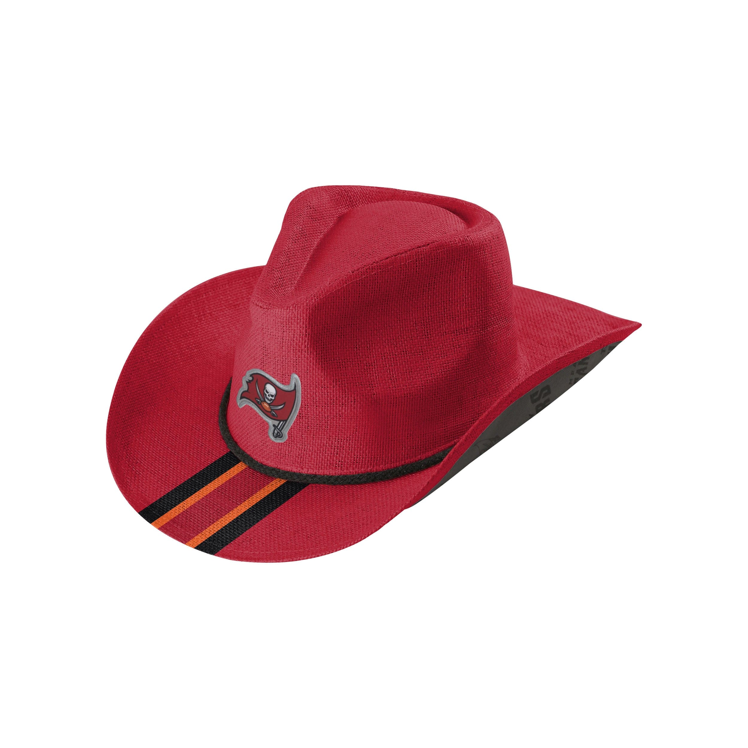 Tampa Bay Buccaneers NFL Team Stripe Cowboy Hat - Image 3