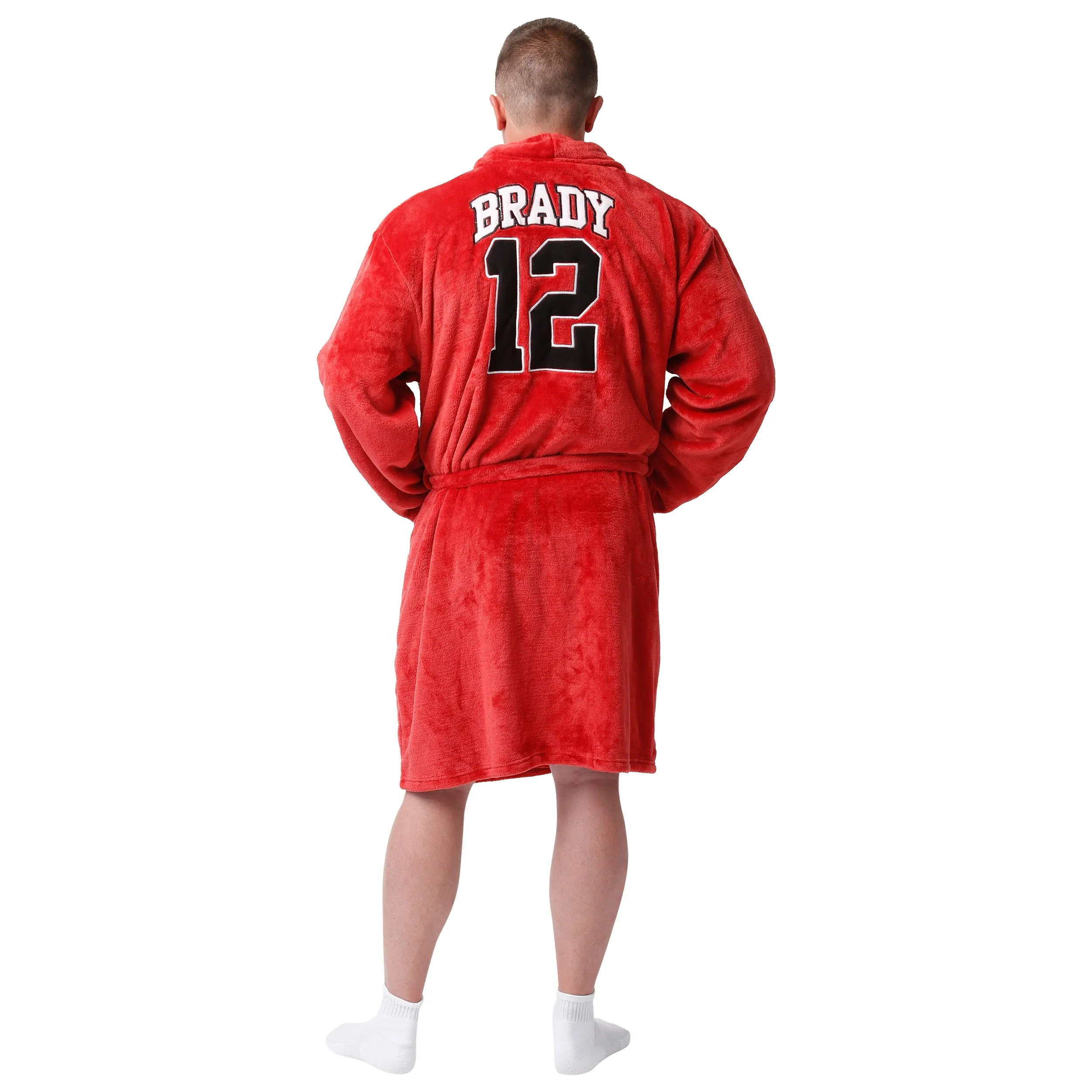 Tampa Bay Buccaneers NFL Tom Brady Lazy Day Team Robe - Image 3