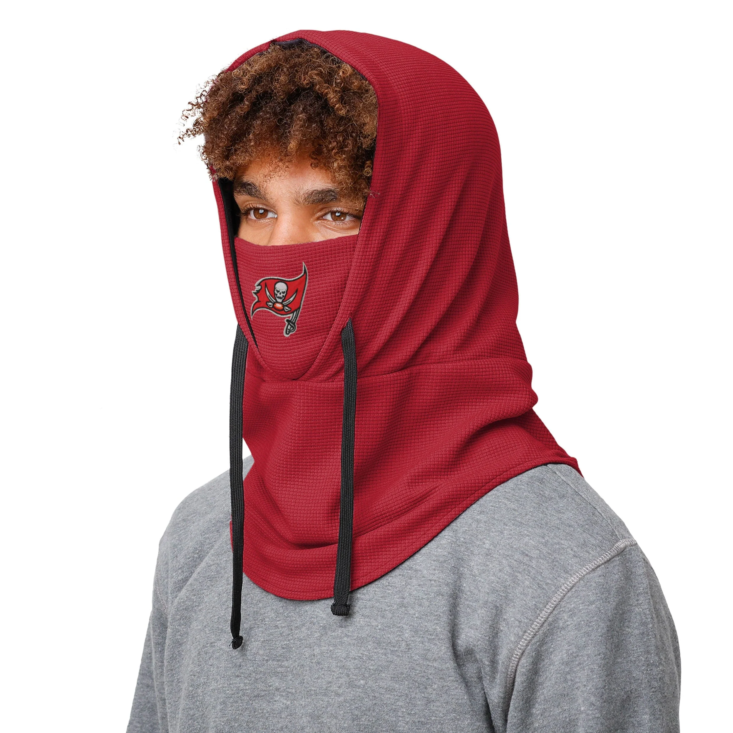 Tampa Bay Buccaneers NFL Waffle Drawstring Hooded Gaiter - Image 3