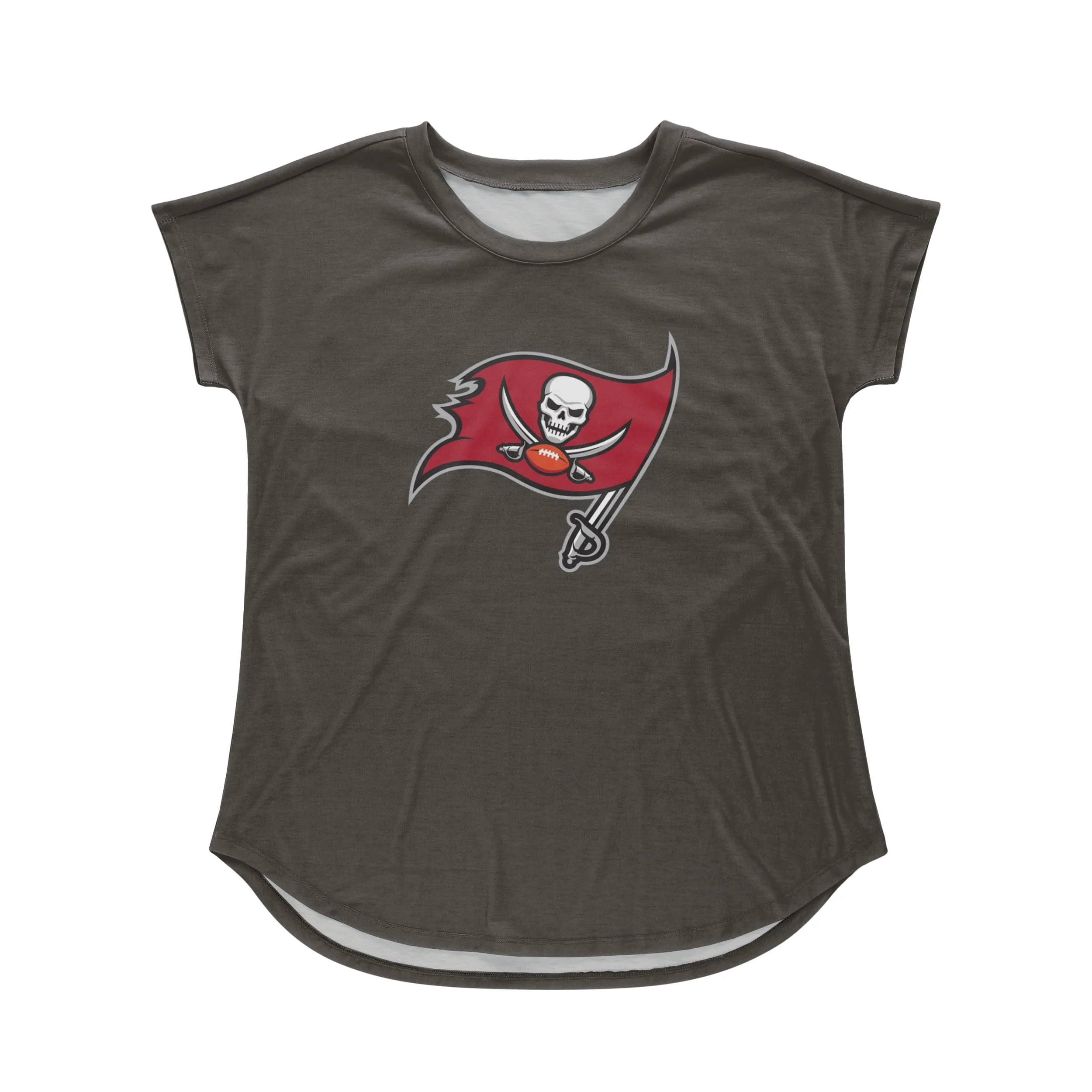 Tampa Bay Buccaneers NFL Womens Big Logo Tunic Top - Image 3