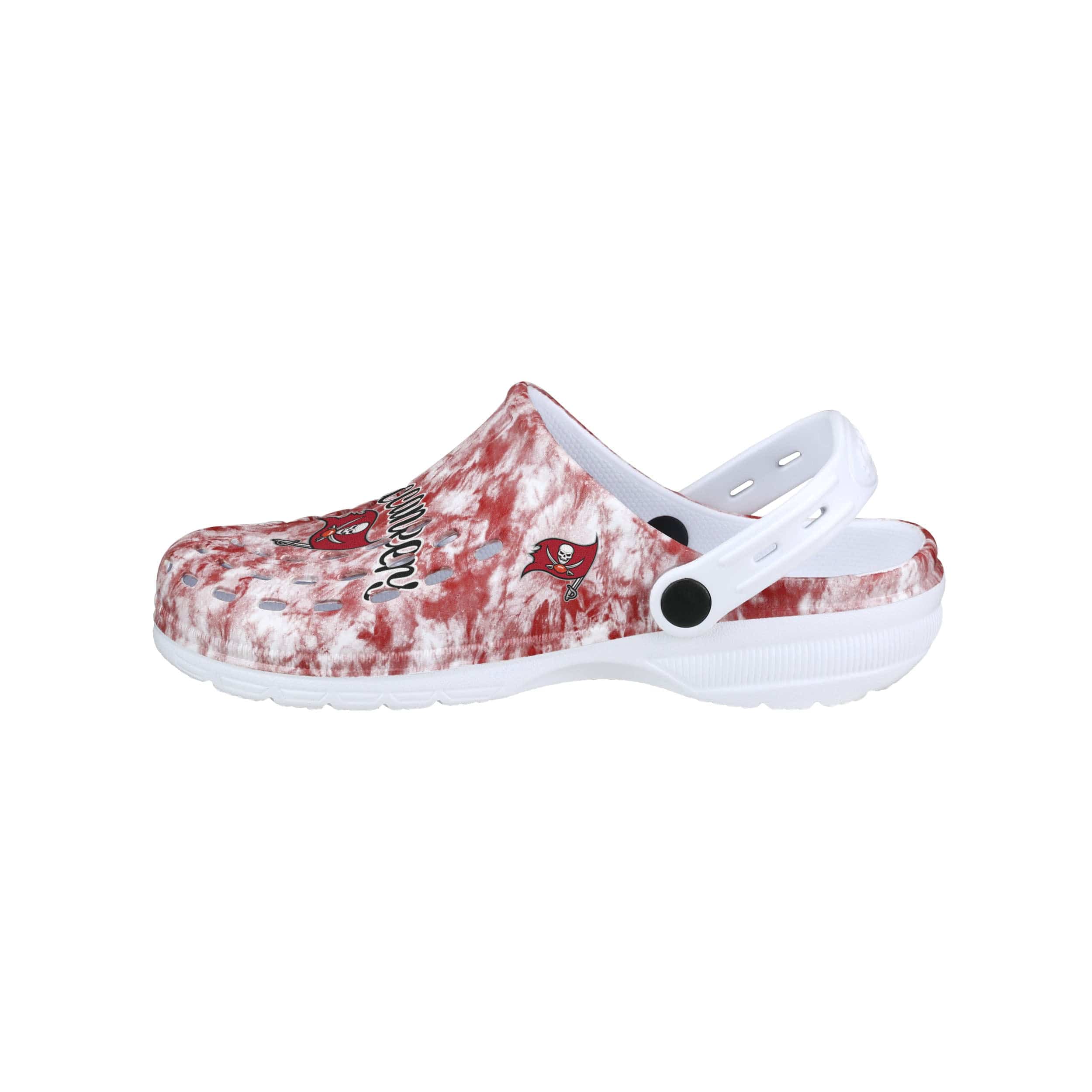 Tampa Bay Buccaneers NFL Womens Cloudie Clog With Strap - Image 2