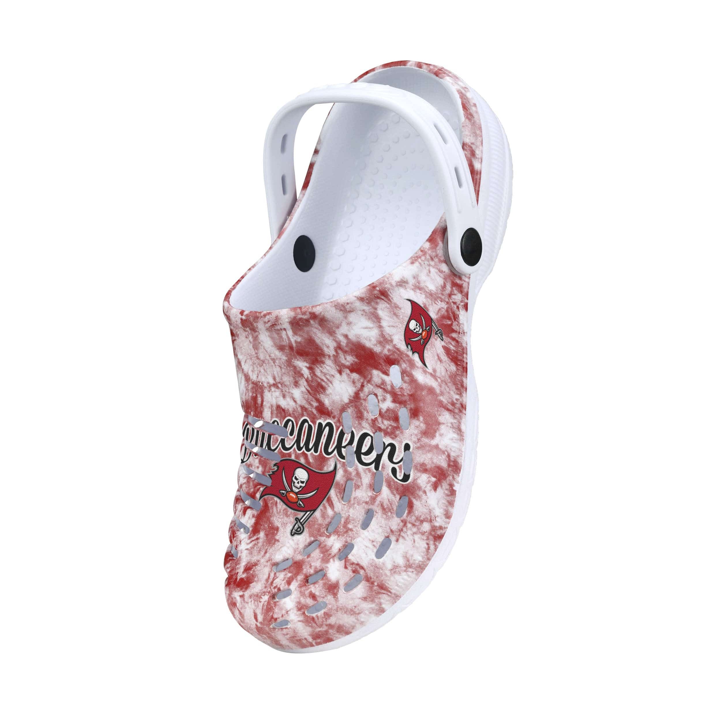 Tampa Bay Buccaneers NFL Womens Cloudie Clog With Strap - Image 3