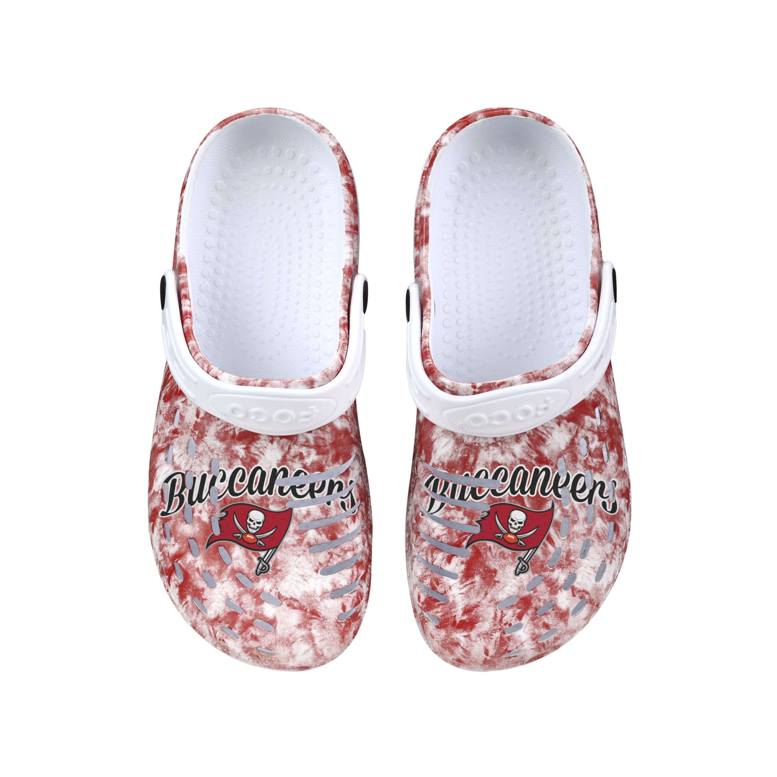 Tampa Bay Buccaneers NFL Womens Cloudie Clog With Strap - Image 4