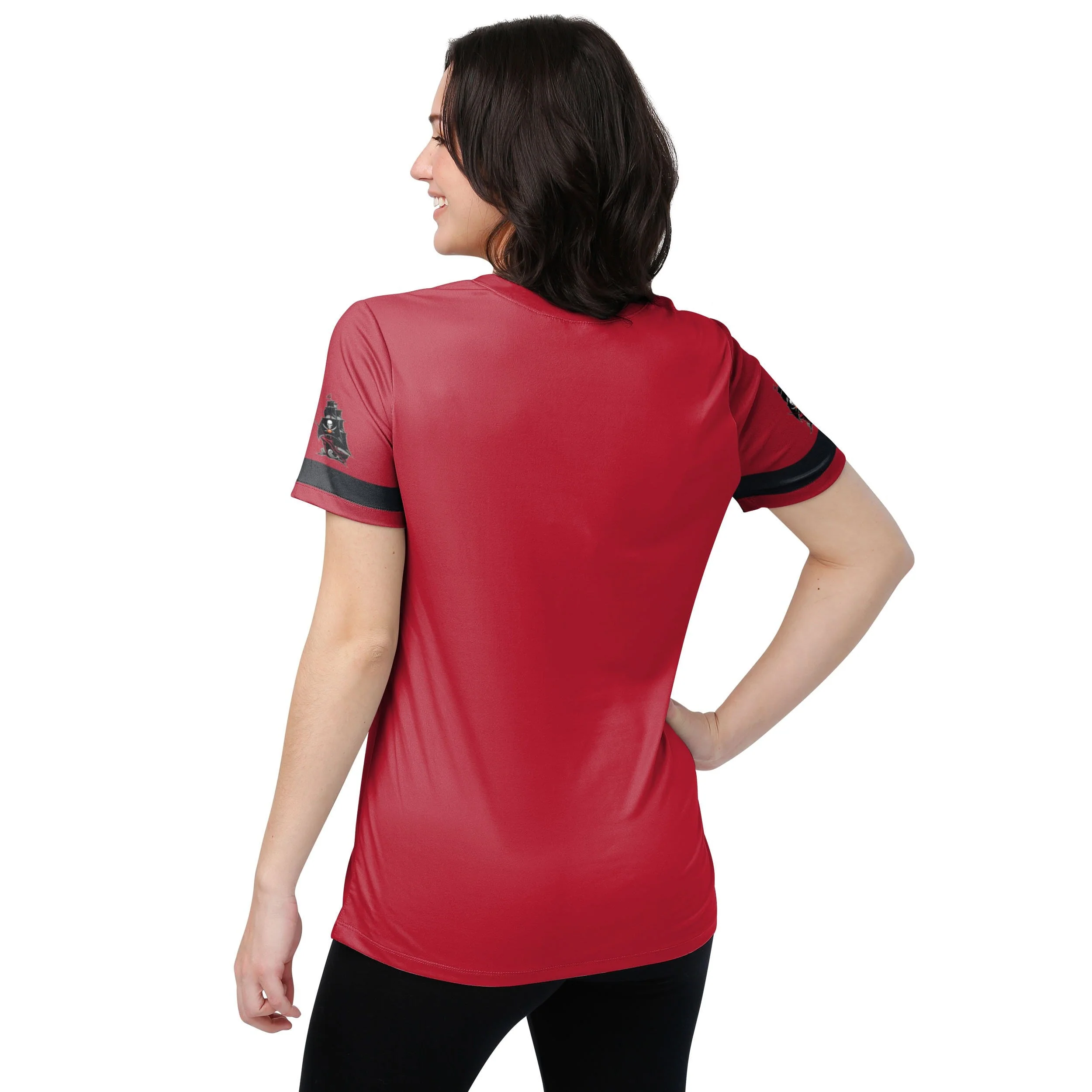 Tampa Bay Buccaneers NFL Womens Gameday Ready Lounge Shirt - Image 2