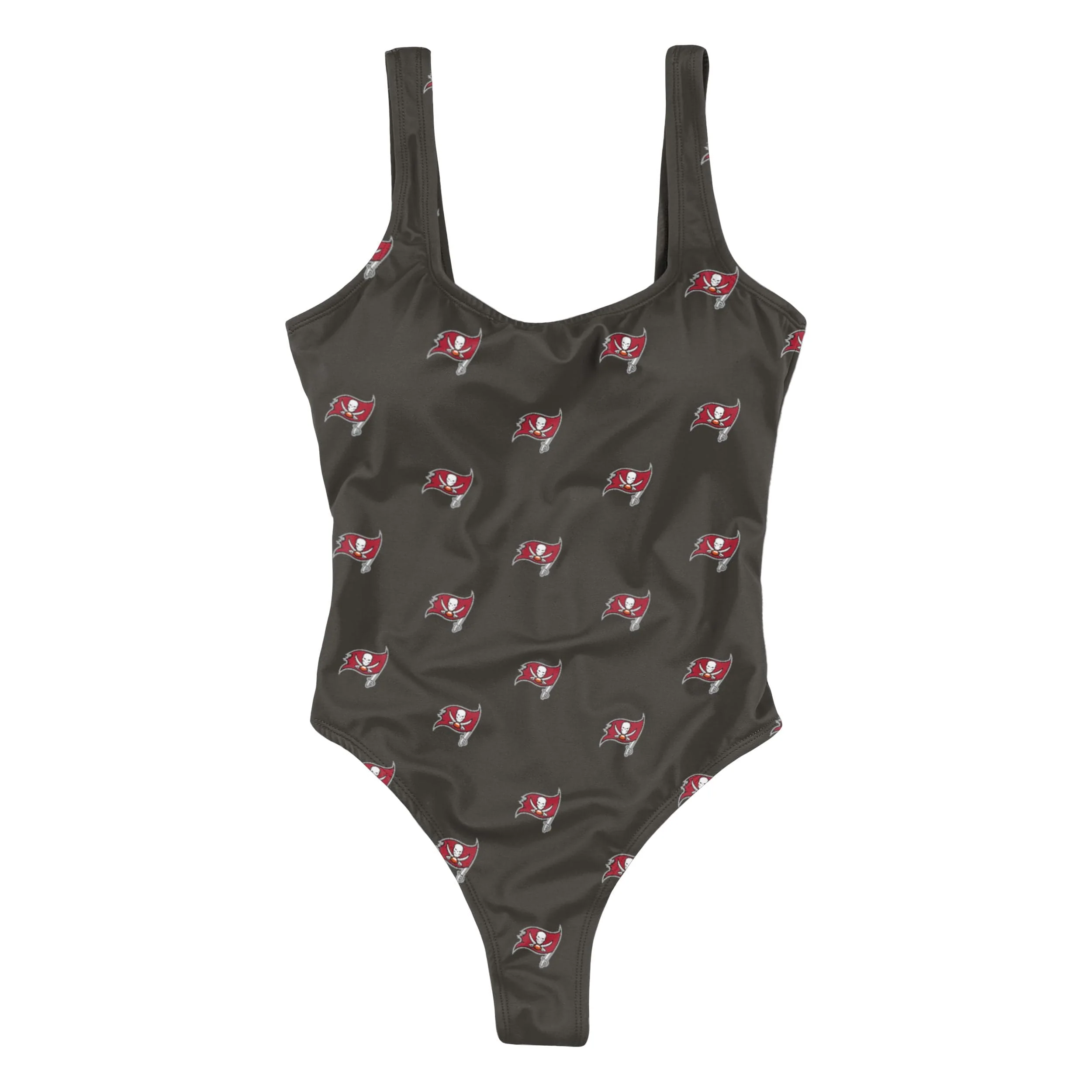 Tampa Bay Buccaneers NFL Womens Mini Print One Piece Bathing Suit - Image 3