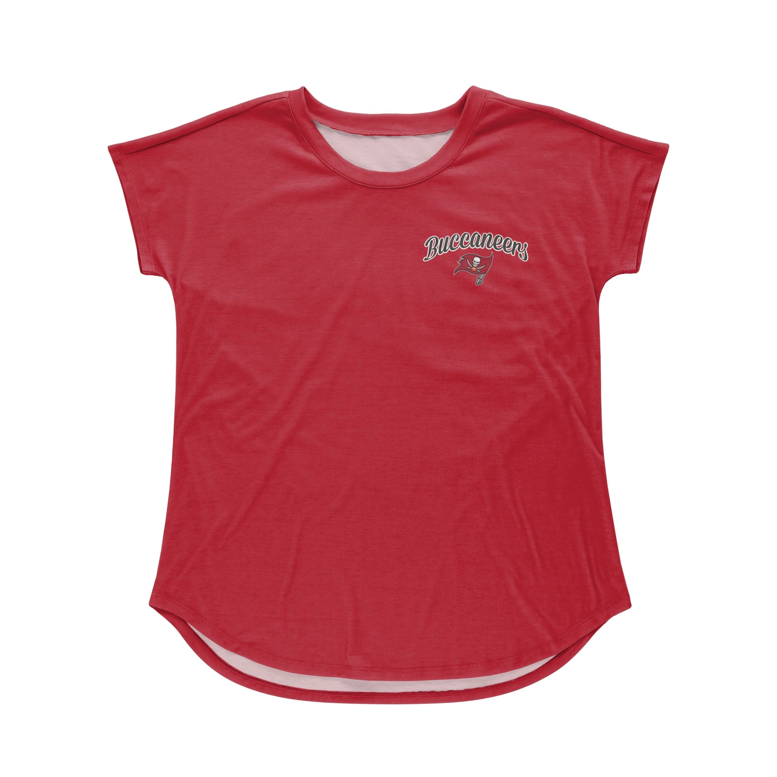 Tampa Bay Buccaneers NFL Womens Script Wordmark Tunic Top - Image 3