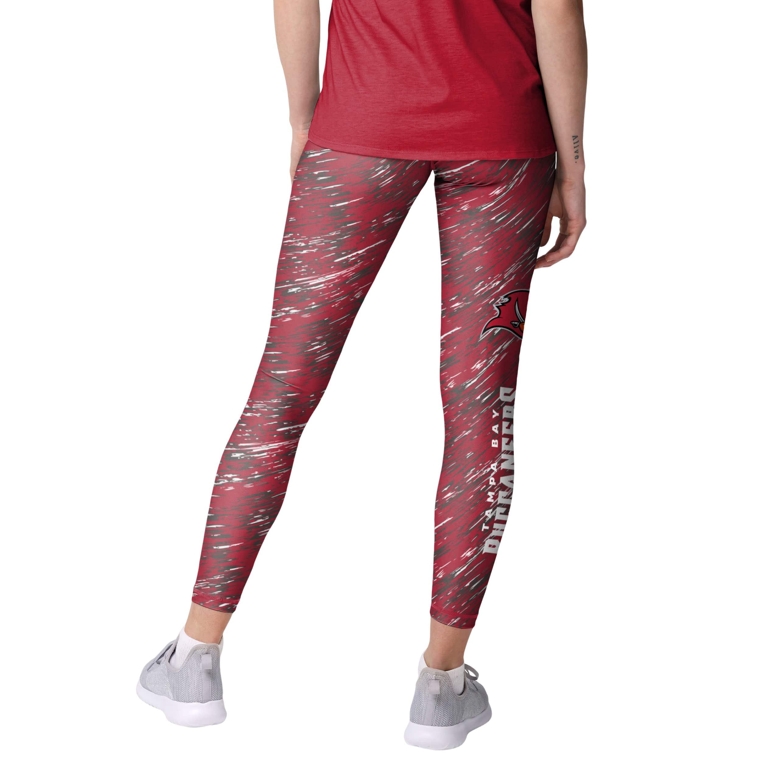 Tampa Bay Buccaneers NFL Womens Static Rain Leggings - Image 2