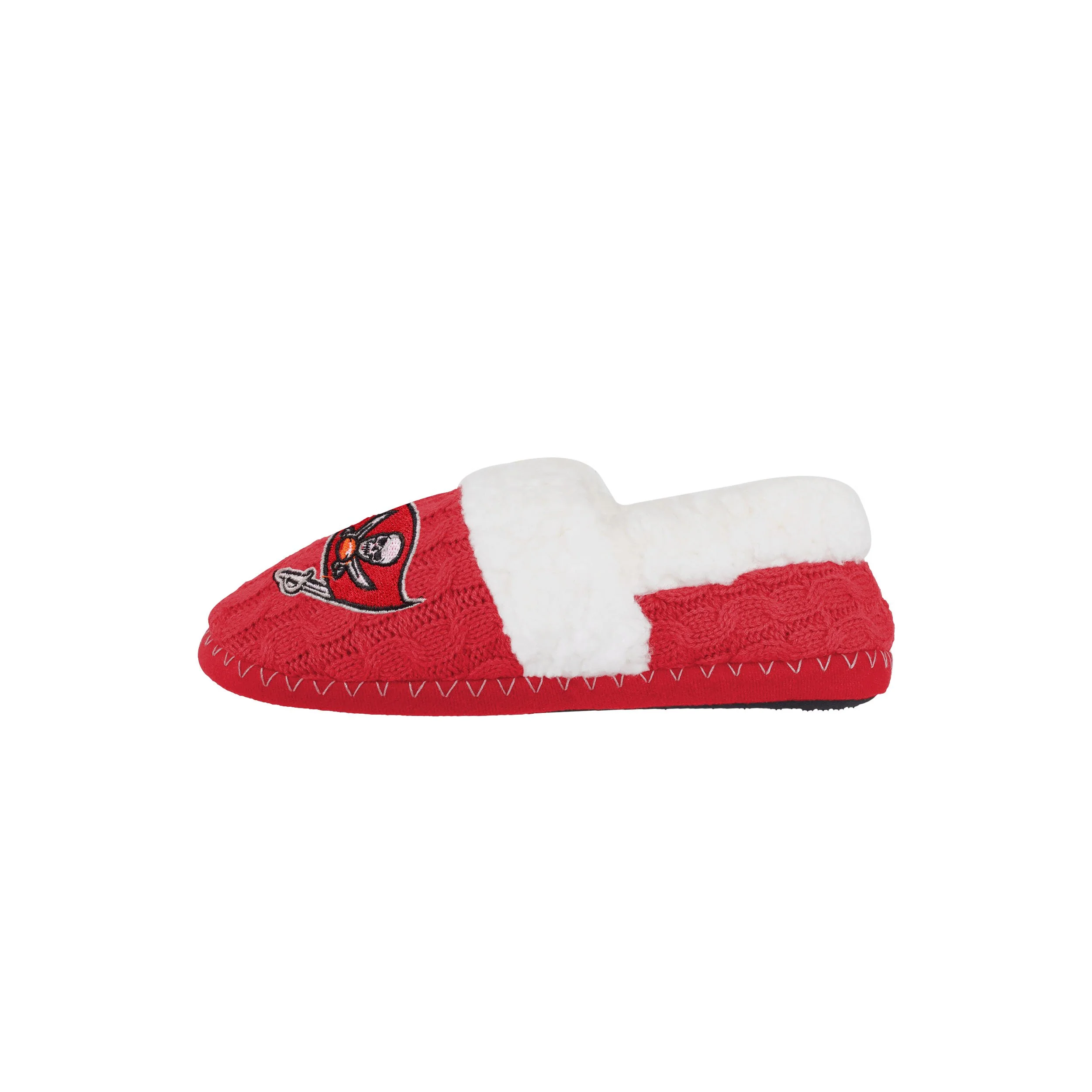 Tampa Bay Buccaneers NFL Womens Team Color Moccasin Slippers - Image 3