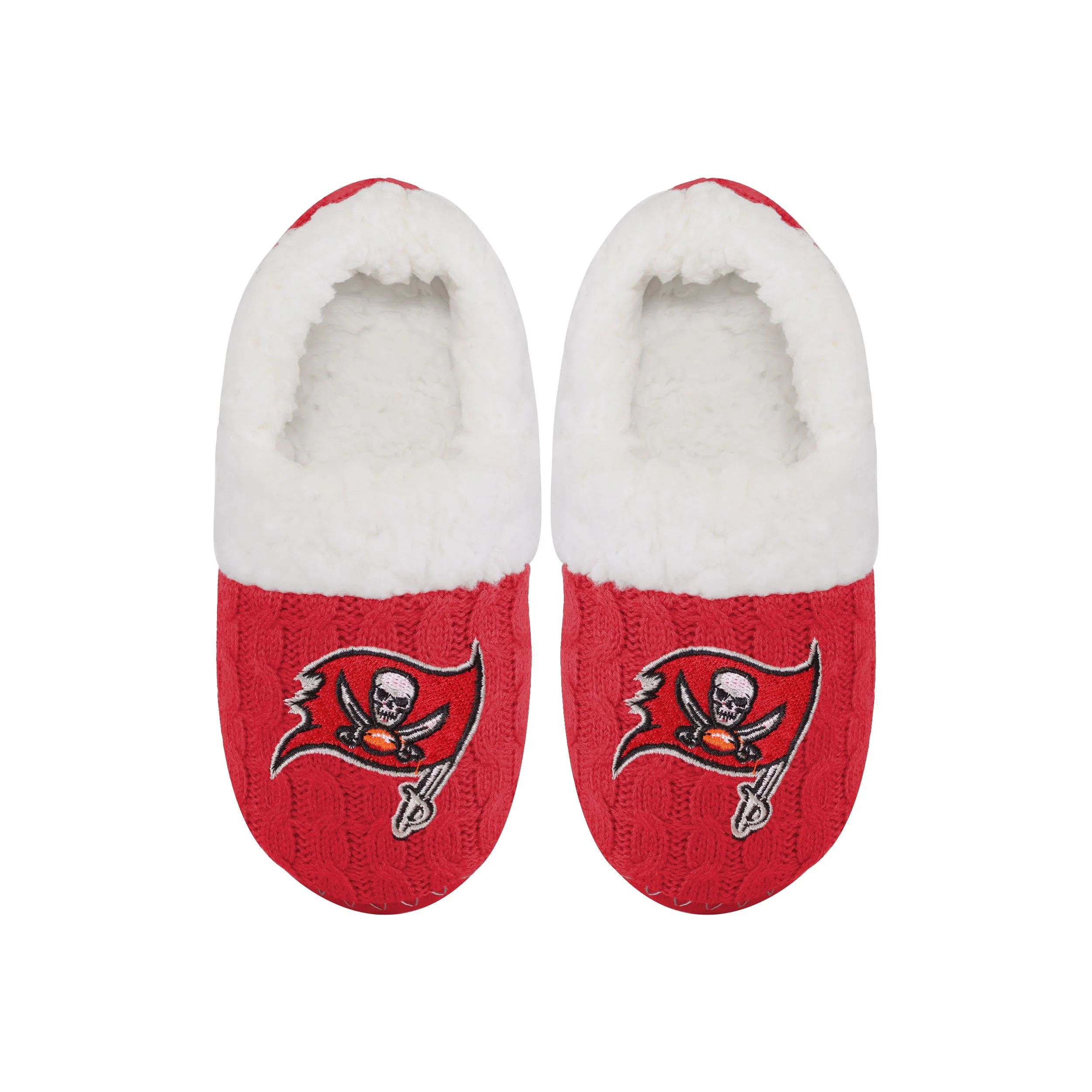 Tampa Bay Buccaneers NFL Womens Team Color Moccasin Slippers - Image 4