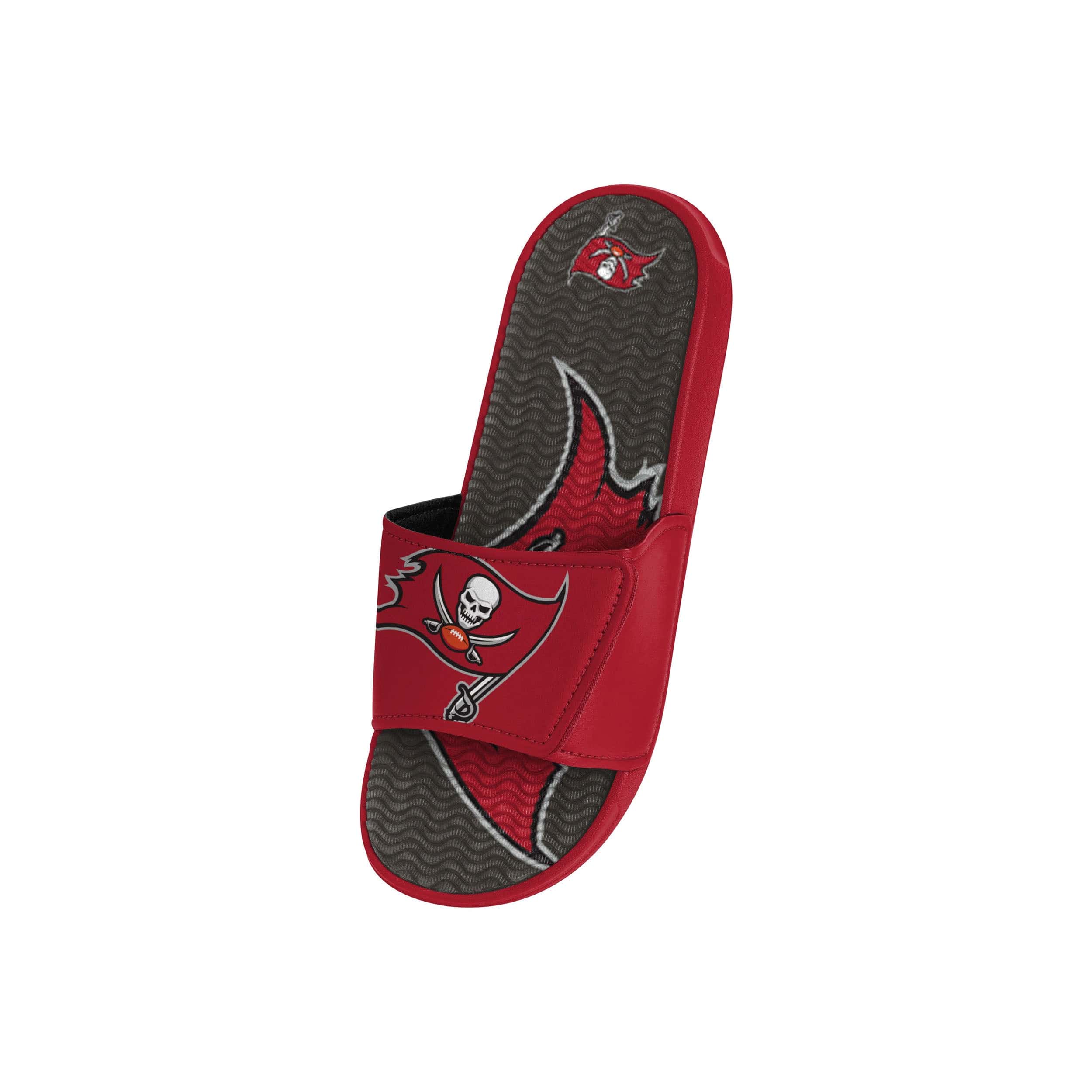 Tampa Bay Buccaneers NFL Youth Colorblock Big Logo Gel Slide - Image 3