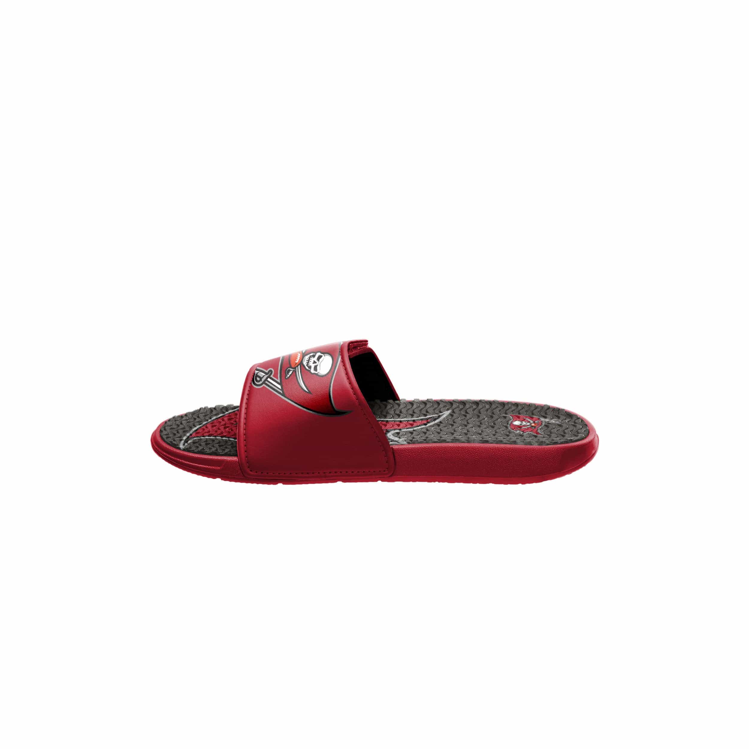 Tampa Bay Buccaneers NFL Youth Colorblock Big Logo Gel Slide - Image 4