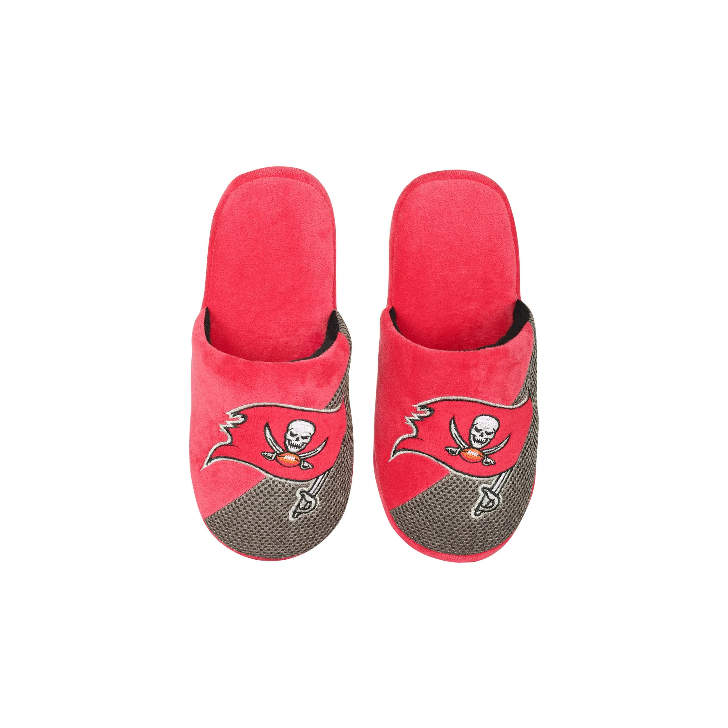 Tampa Bay Buccaneers NFL Youth Logo Staycation Slippers - Image 4