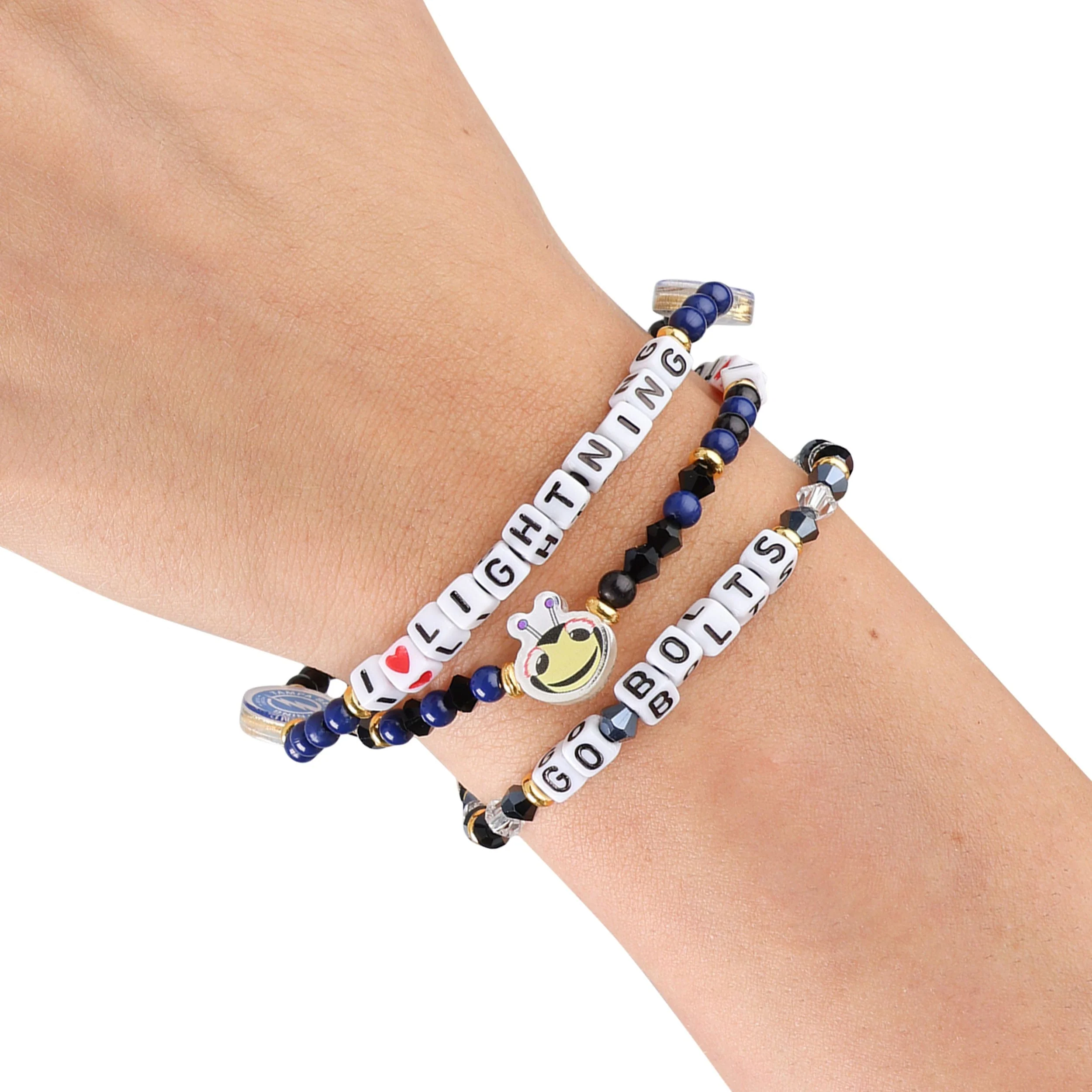 Tampa Bay Lightning NHL 3 Pack Friendship Bracelet - Image 4