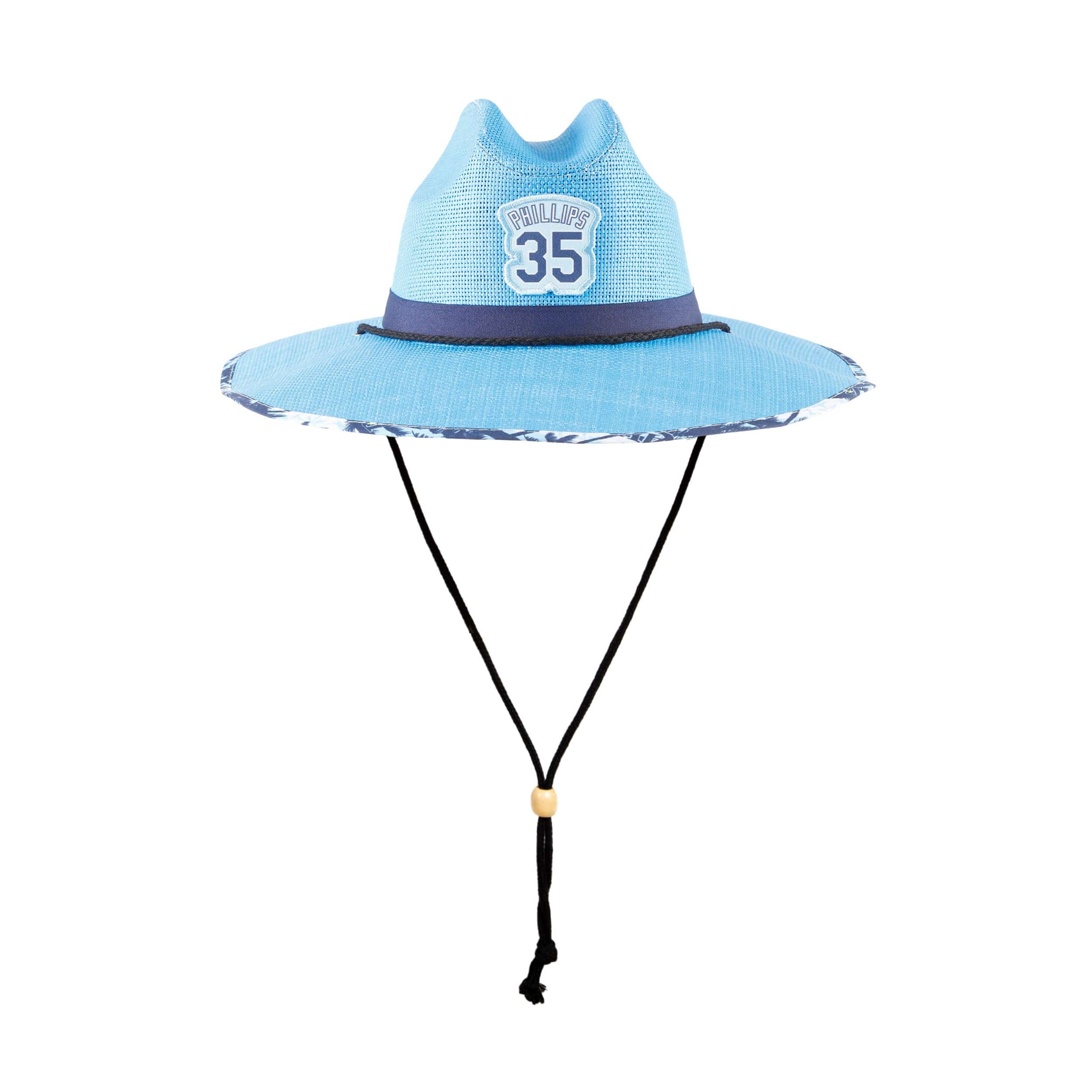 Tampa Bay Rays MLB Brett Phillips Straw Hat - Image 5