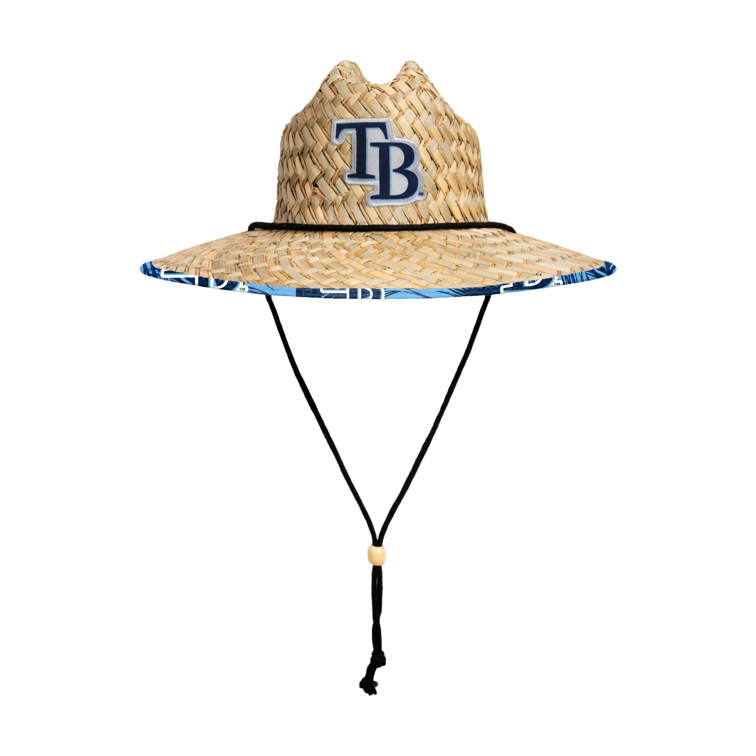 Tampa Bay Rays MLB Floral Straw Hat - Image 3