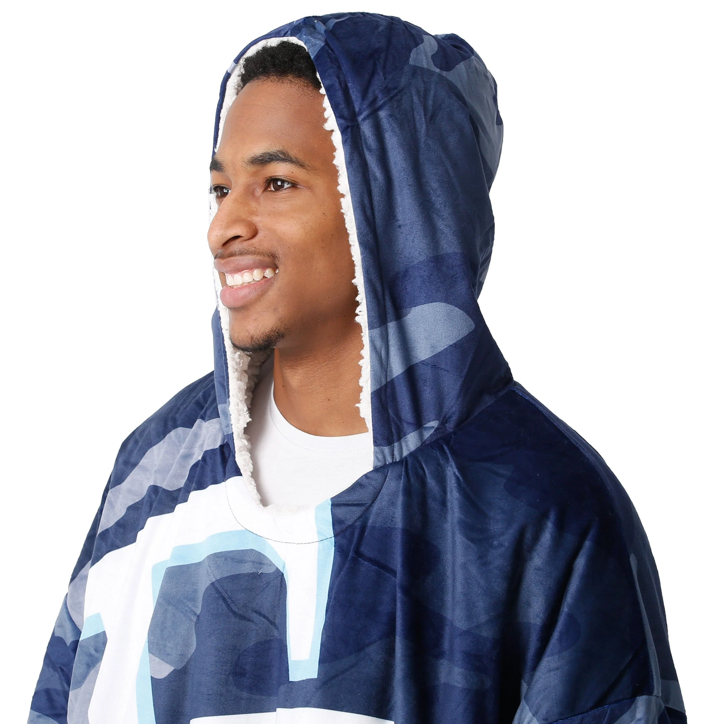 Tampa Bay Rays MLB Reversible Team Color Camo Hoodeez - Image 6