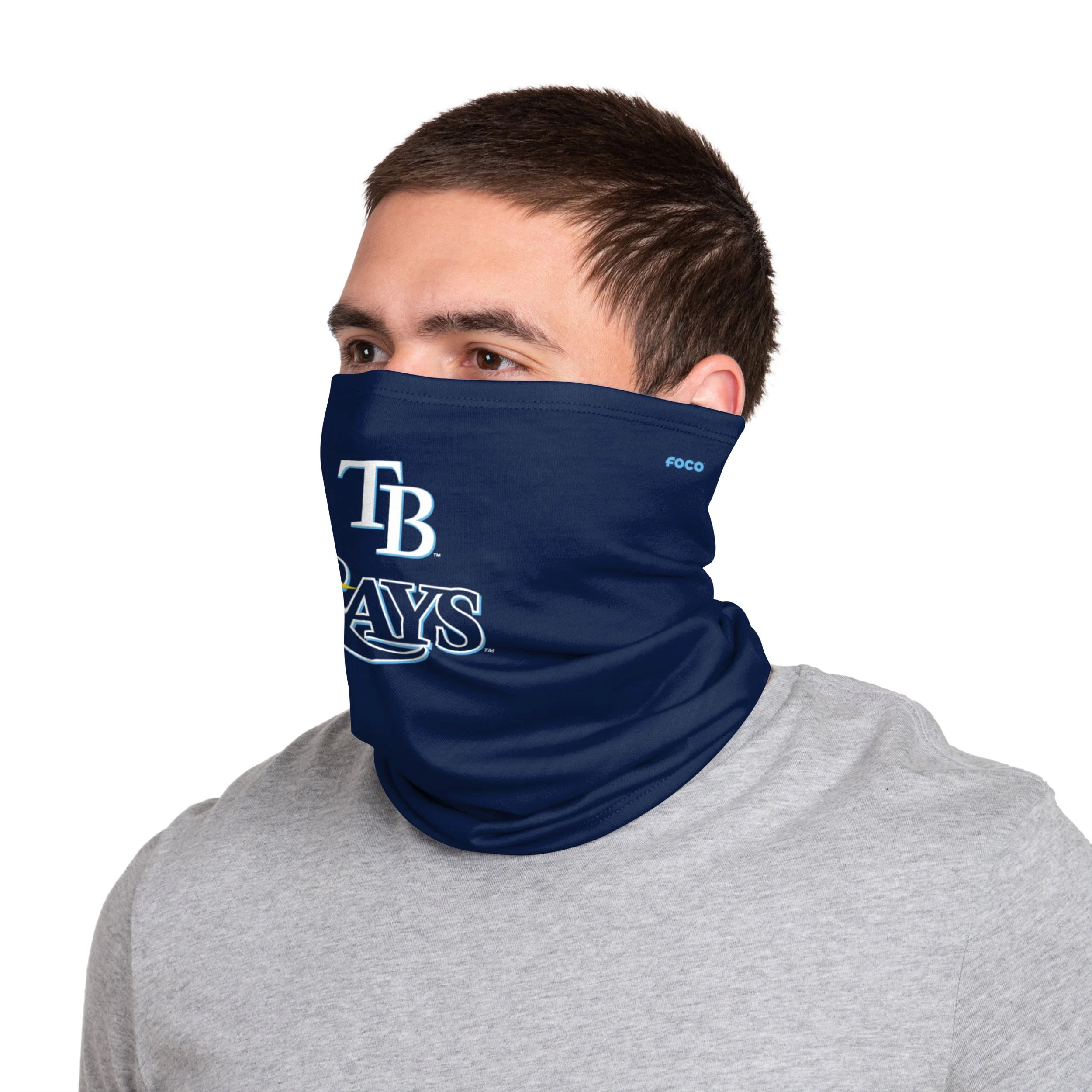 Tampa Bay Rays MLB Team Logo Stitched Gaiter Scarf - Image 4