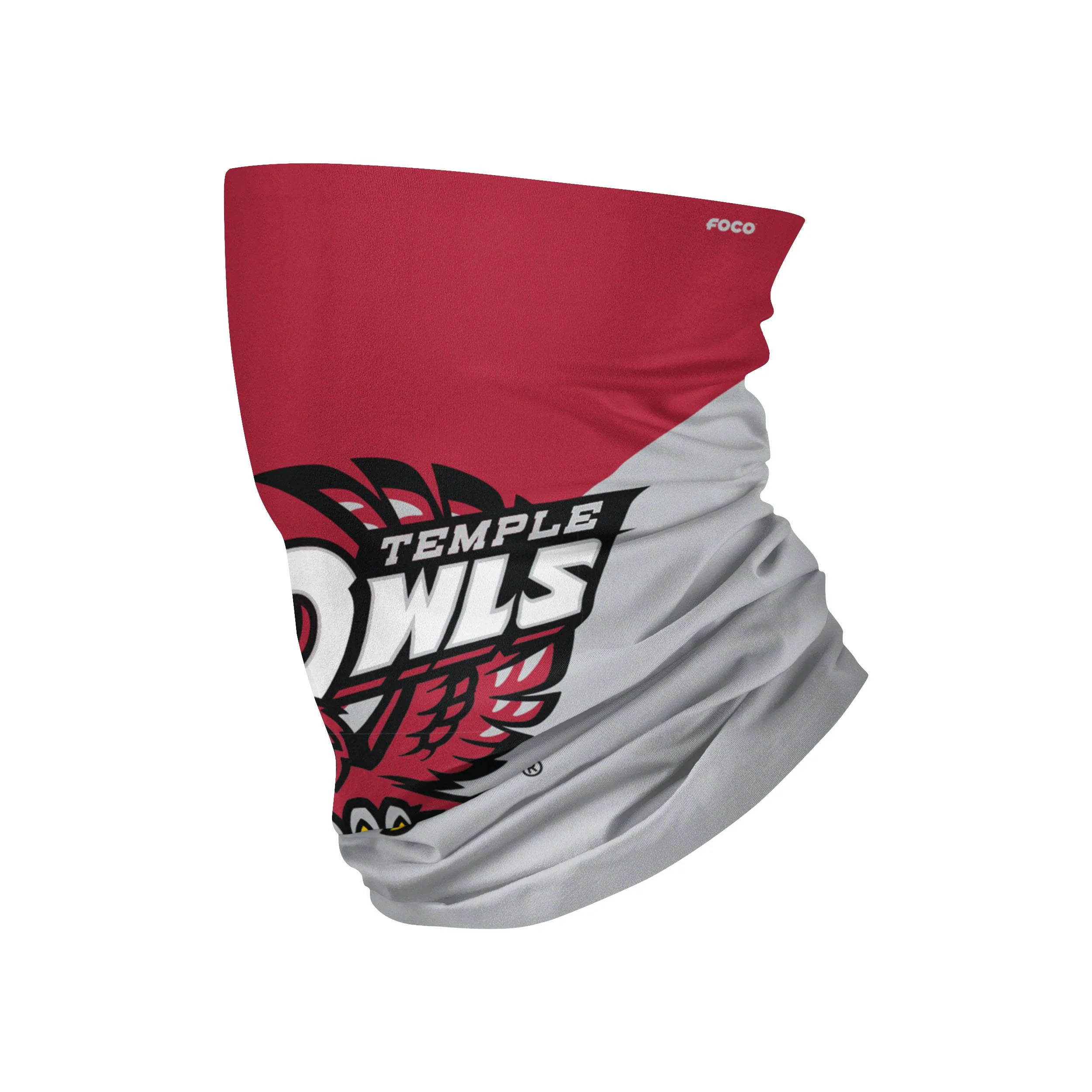 Temple Owls NCAA Big Logo Gaiter Scarf