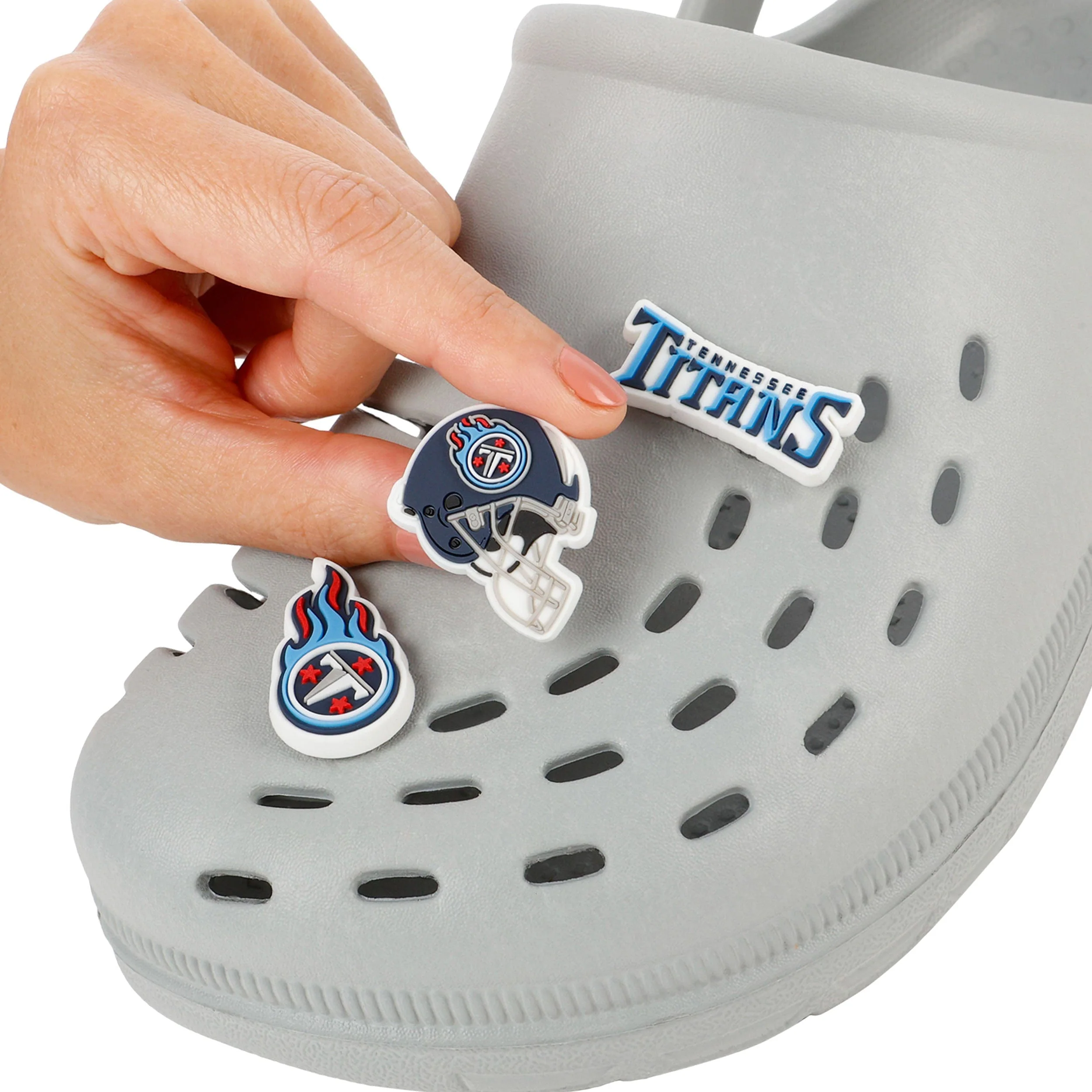 Tennessee Titans NFL 10 Pack Team Clog Charms - Image 3