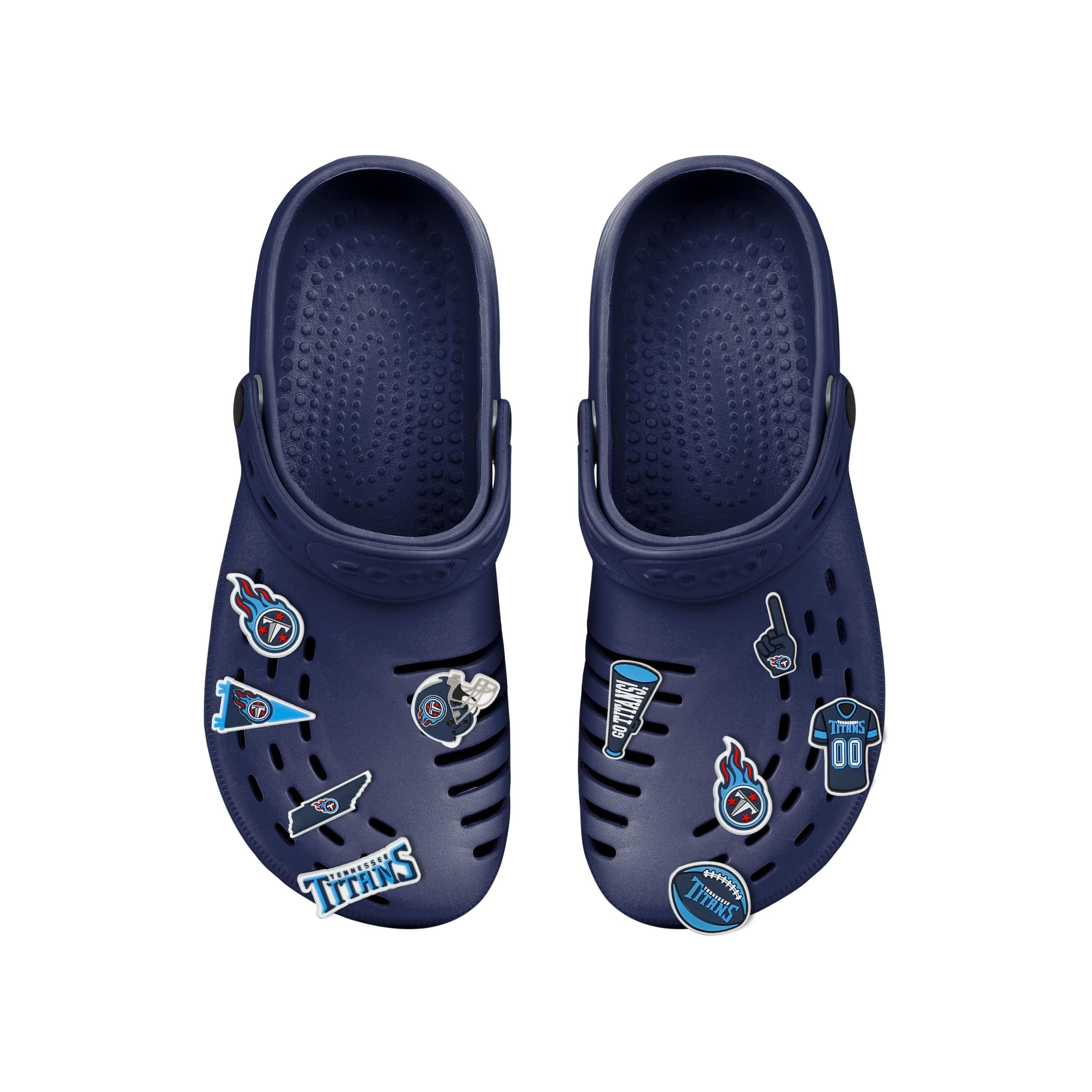Tennessee Titans NFL 10 Pack Team Clog Charms - Image 4