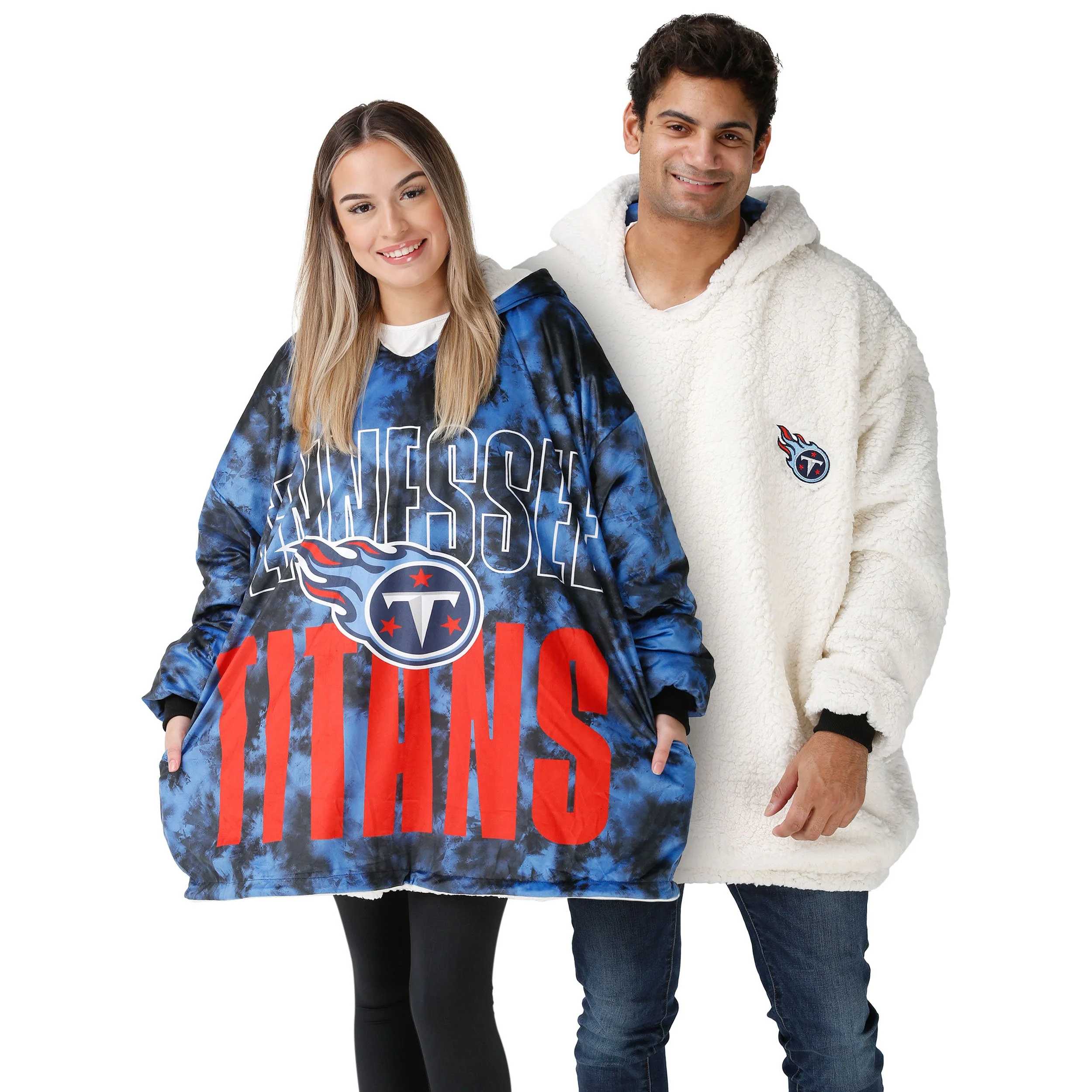 Tennessee Titans NFL Bold Logo Camo Hoodeez