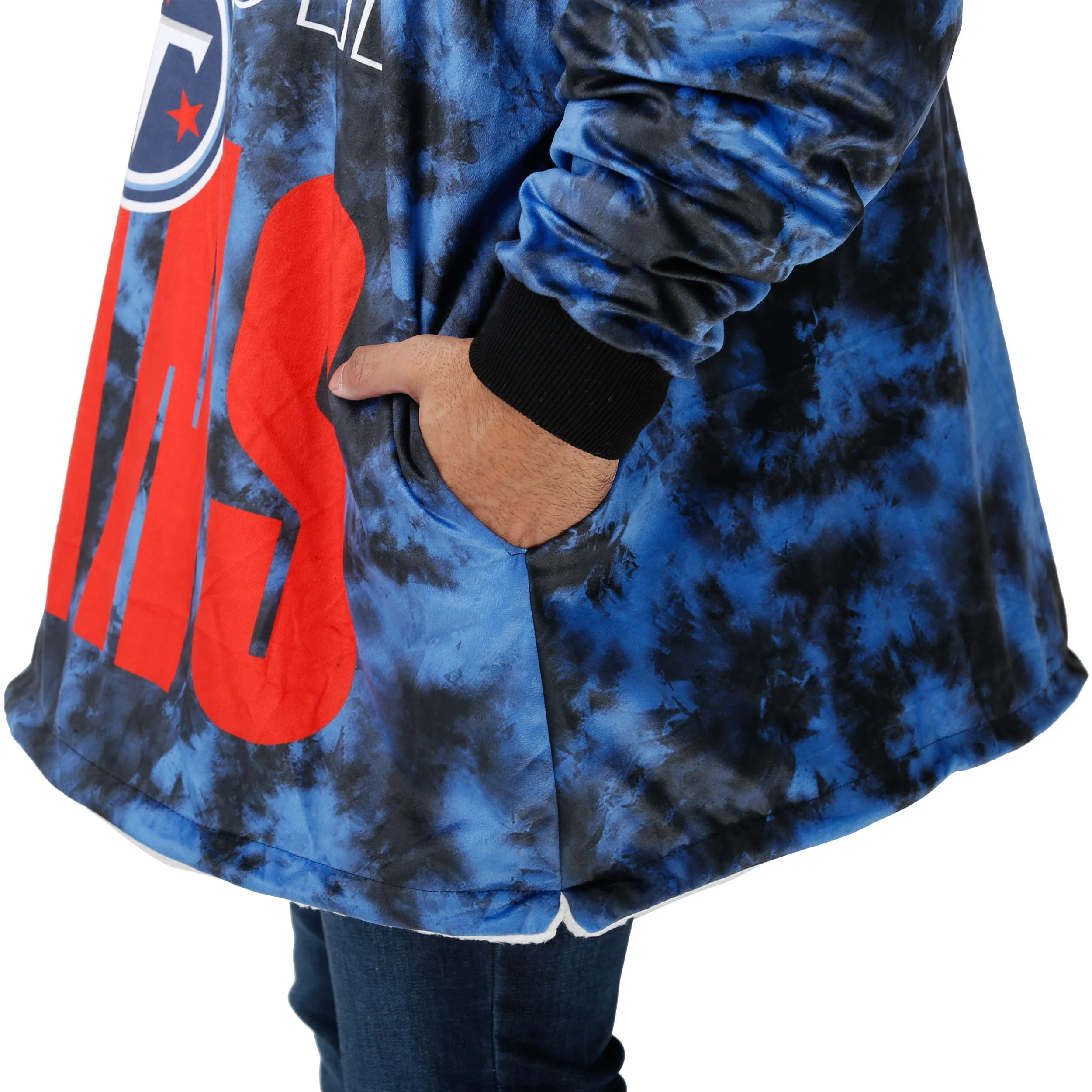 Tennessee Titans NFL Bold Logo Camo Hoodeez - Image 5