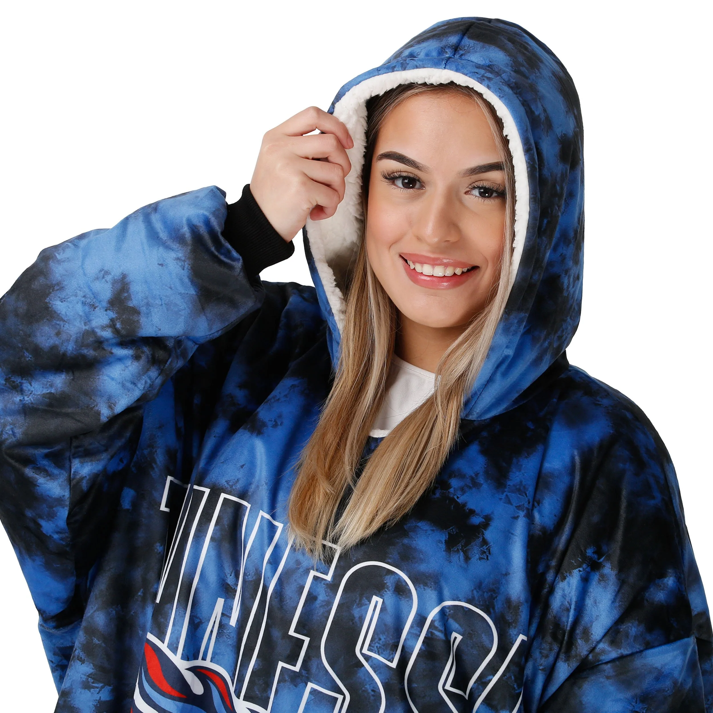 Tennessee Titans NFL Bold Logo Camo Hoodeez - Image 6