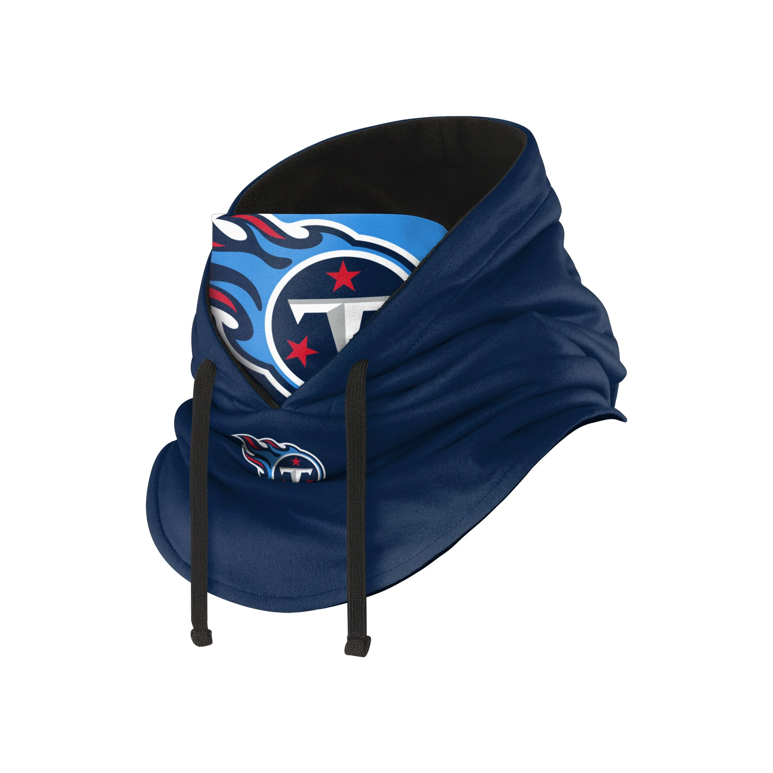 Tennessee Titans NFL Drawstring Hooded Gaiter - - Image 2